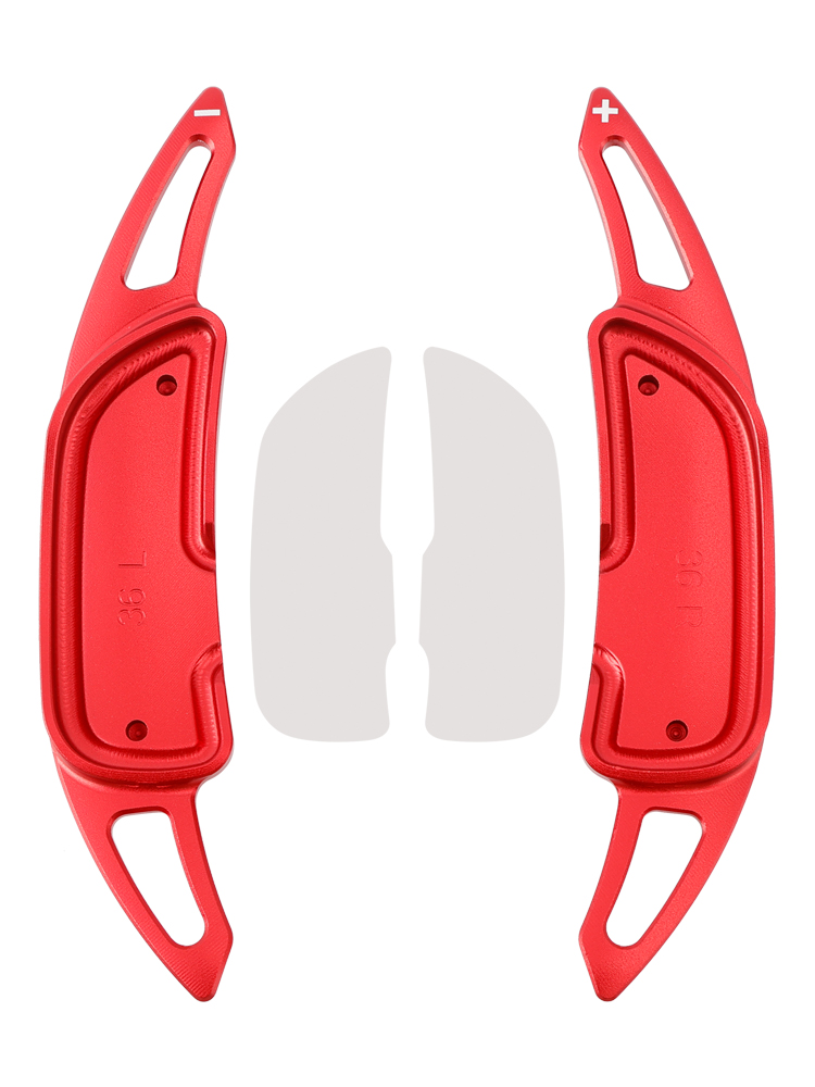 2015-2023 Mercedes Benz AMG Steering Wheel Paddle Shifter Extension Aluminium Red Generic 2015-2023 Mercedes Benz AMG Steering Wheel Paddle Shifter Extension Aluminium Red Generic