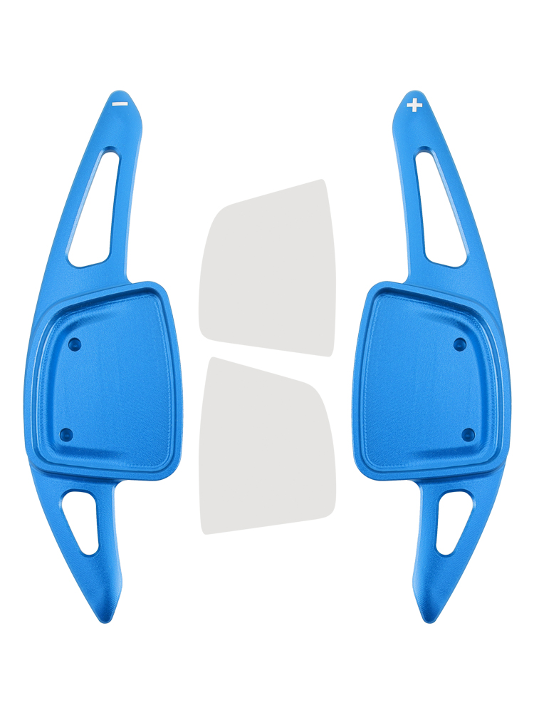 2020-2024 Audi S4 S6 S7 S8 Steering Wheel Paddle Shifter Extension Aluminium Blue Generic 2020-2024 Audi S4 S6 S7 S8 Steering Wheel Paddle Shifter Extension Aluminium Blue Generic