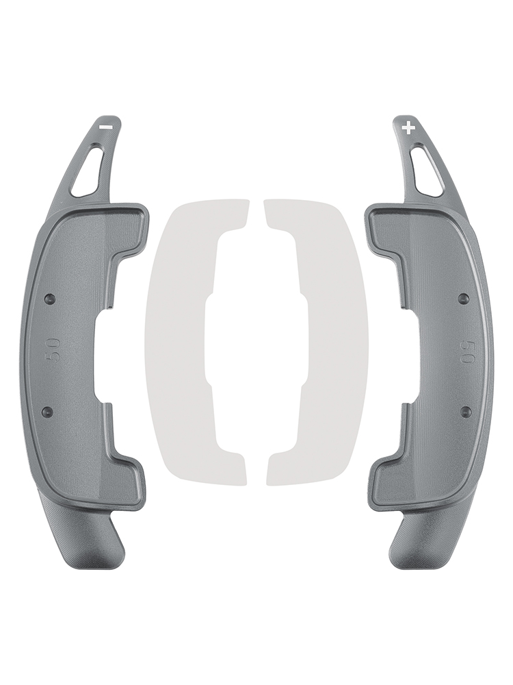 2021-2024 Jaguar F-PACE 2021-2024 Steering Wheel Paddle Shifter Extension Aluminium Grey Generic 2021-2024 Jaguar F-PACE 2021-2024 Steering Wheel Paddle Shifter Extension Aluminium Grey Generic