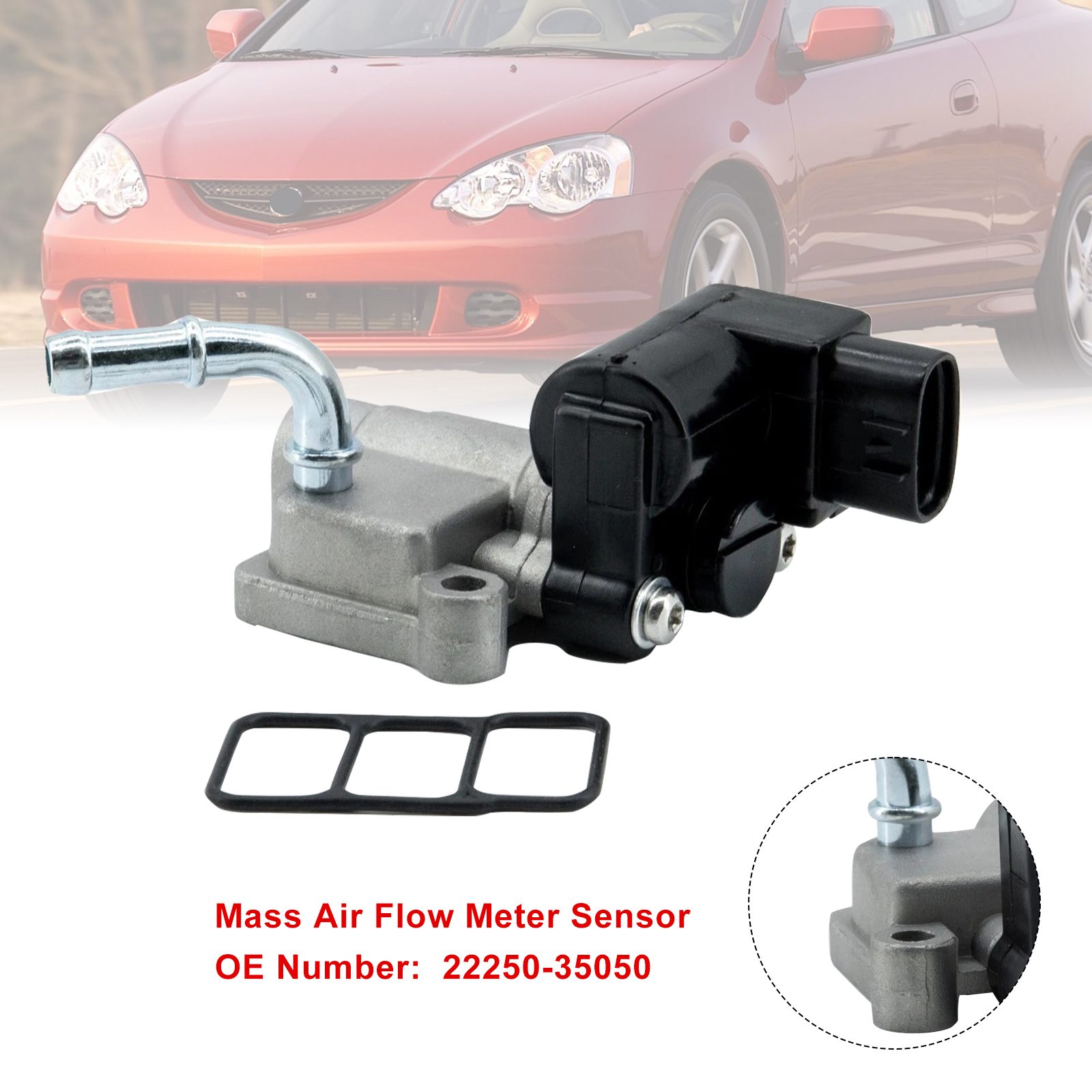 2002-2006 Acura RSX Type-S 2.0L L4 Idle Air Control Valve 16022-PRB-A02 Generic 2002-2006 Acura RSX Type-S 2.0L L4 Idle Air Control Valve 16022-PRB-A02 Generic