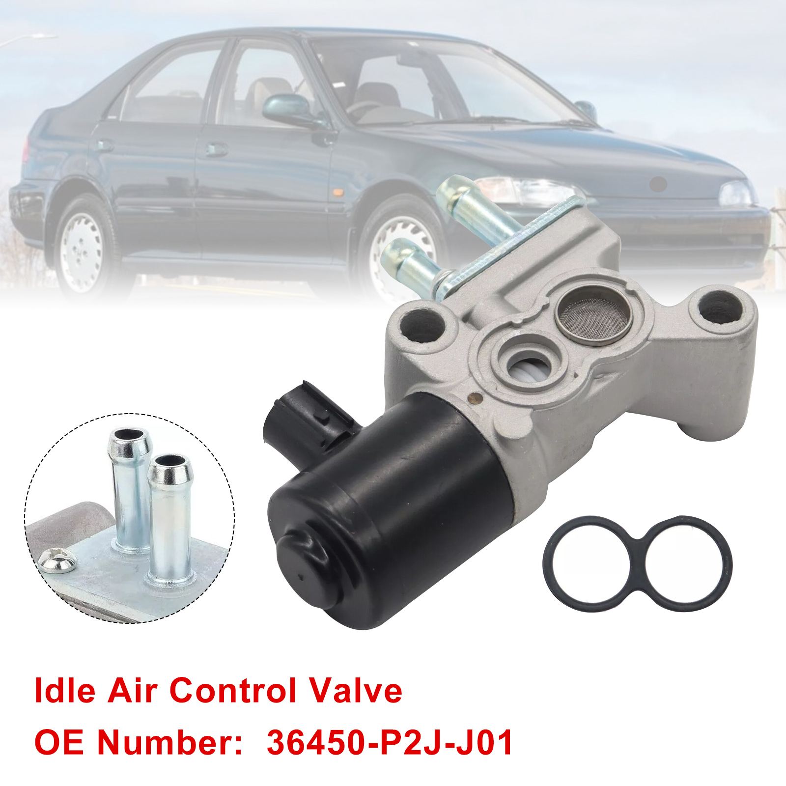 1995-2001 Civic 1.8 VTI (MB6) Idle Air Control Valve Generic 1995-2001 Civic 1.8 VTI (MB6) Idle Air Control Valve Generic
