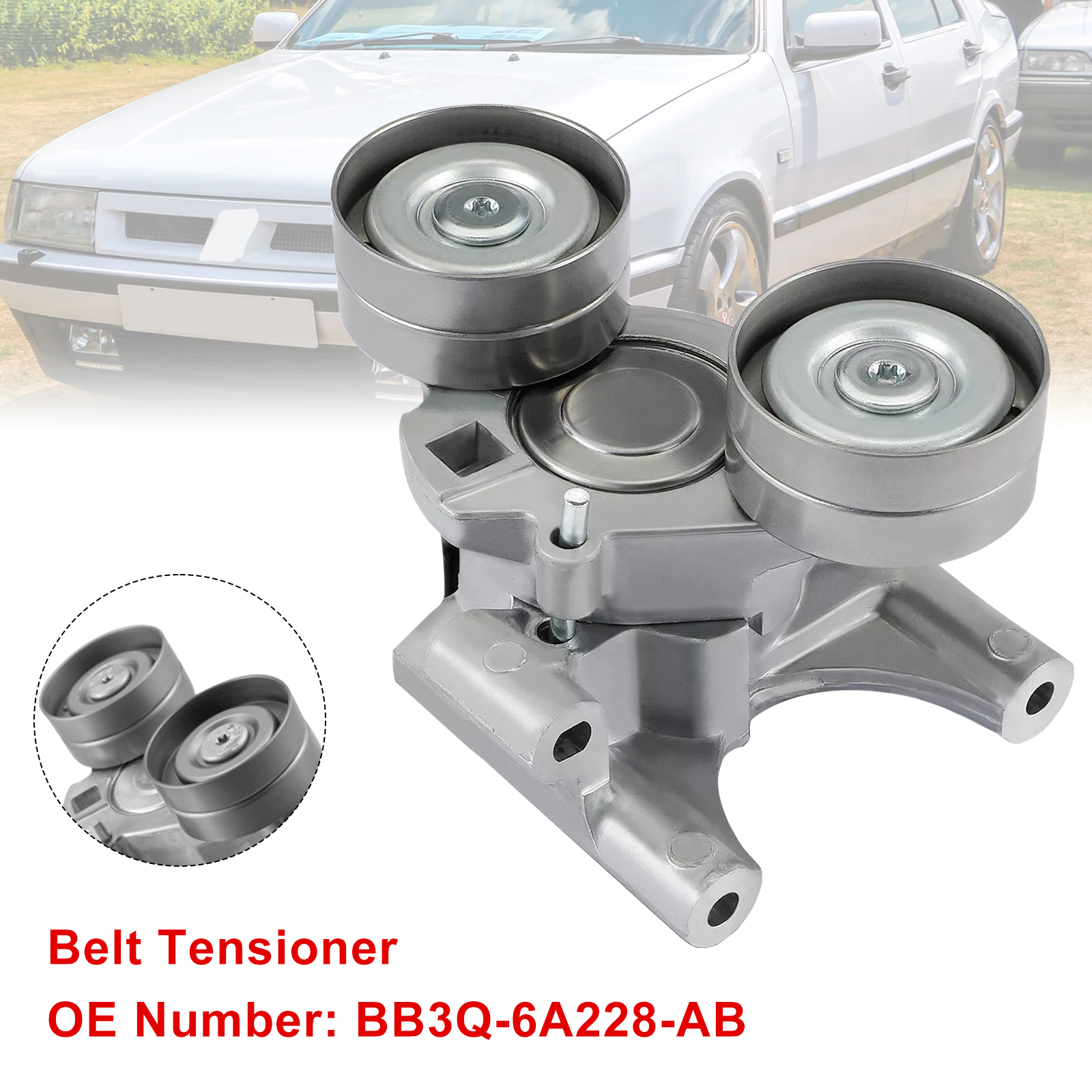2011-2019 Ford Ranger Transit-150 Transit-350 Transit-250 Belt Tensioner BB3Q-6A228-AB Generic 2011-2019 Ford Ranger Transit-150 Transit-350 Transit-250 Belt Tensioner BB3Q-6A228-AB Generic