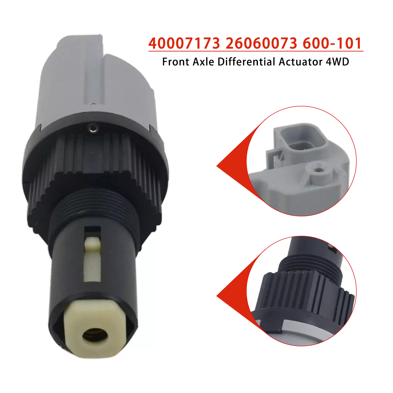 Front Axle Differential Actuator 4WD for Chevy Silverado 26060073 600-101 Front Axle Differential Actuator 4WD for Chevy Silverado 26060073 600-101