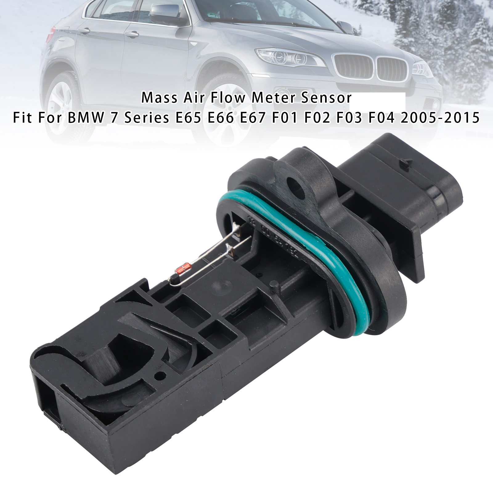 2005-2016 BMW Alpina 5/6/7/X5/X6 Mass Air Flow Meter Sensor 0280218270 Generic