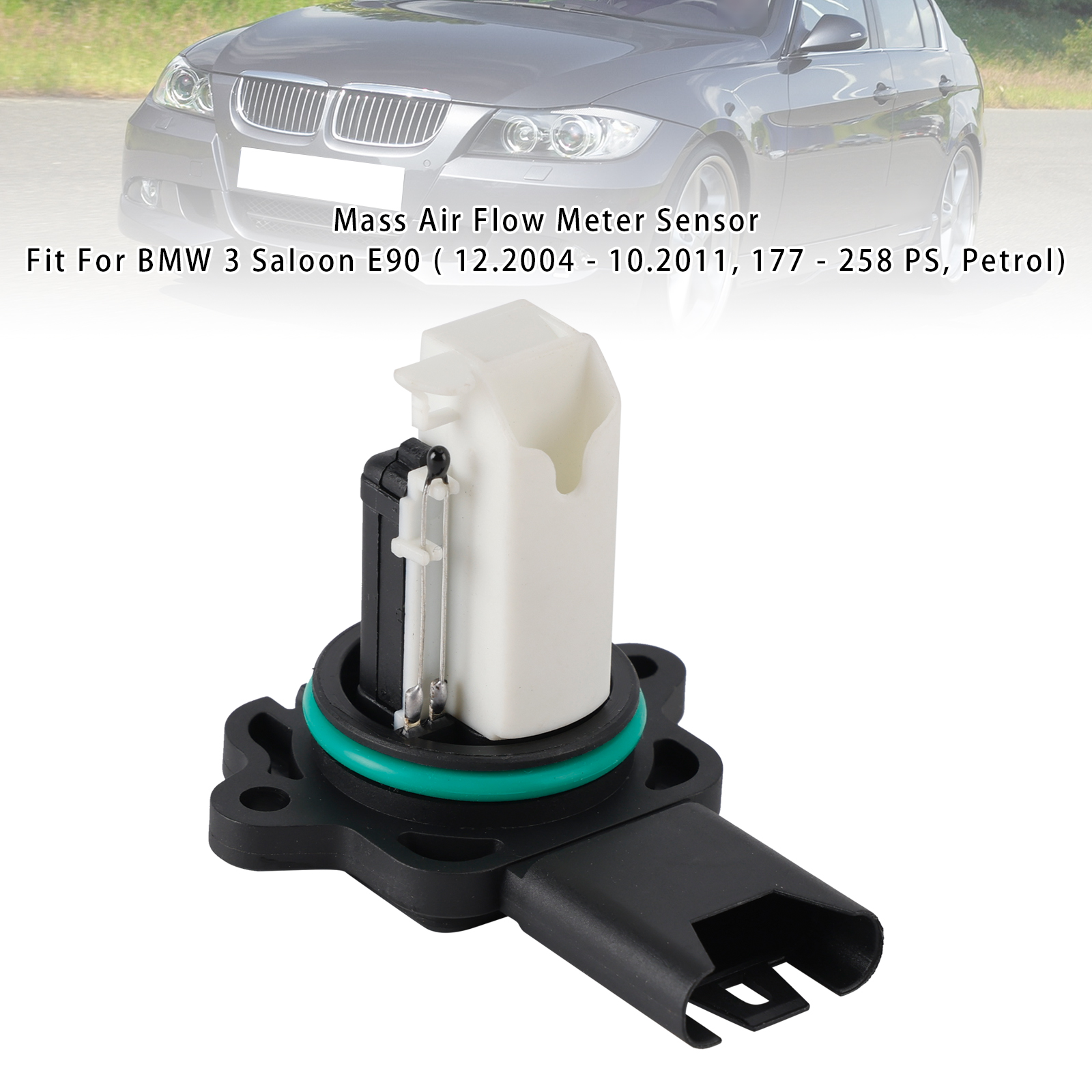 2001-2012 BMW 1/3/5/6/7/Z4 Mass Air Flow Meter Sensor 5WK97502 Generic 2001-2012 BMW 1/3/5/6/7/Z4 Mass Air Flow Meter Sensor 5WK97502 Generic