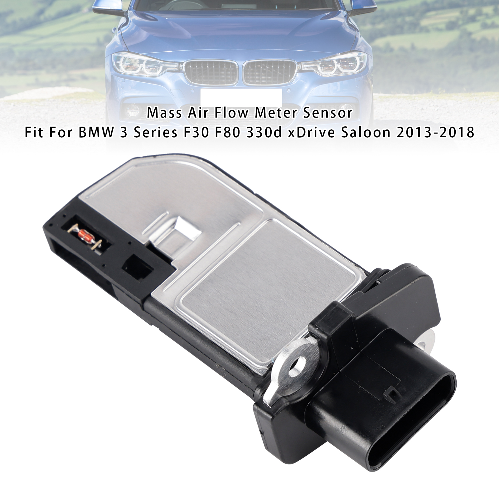 2008-2019 BMW X3/X4/X5/X6 Mass Air Flow Meter Sensor 13627804150 Generic 2008-2019 BMW X3/X4/X5/X6 Mass Air Flow Meter Sensor 13627804150 Generic