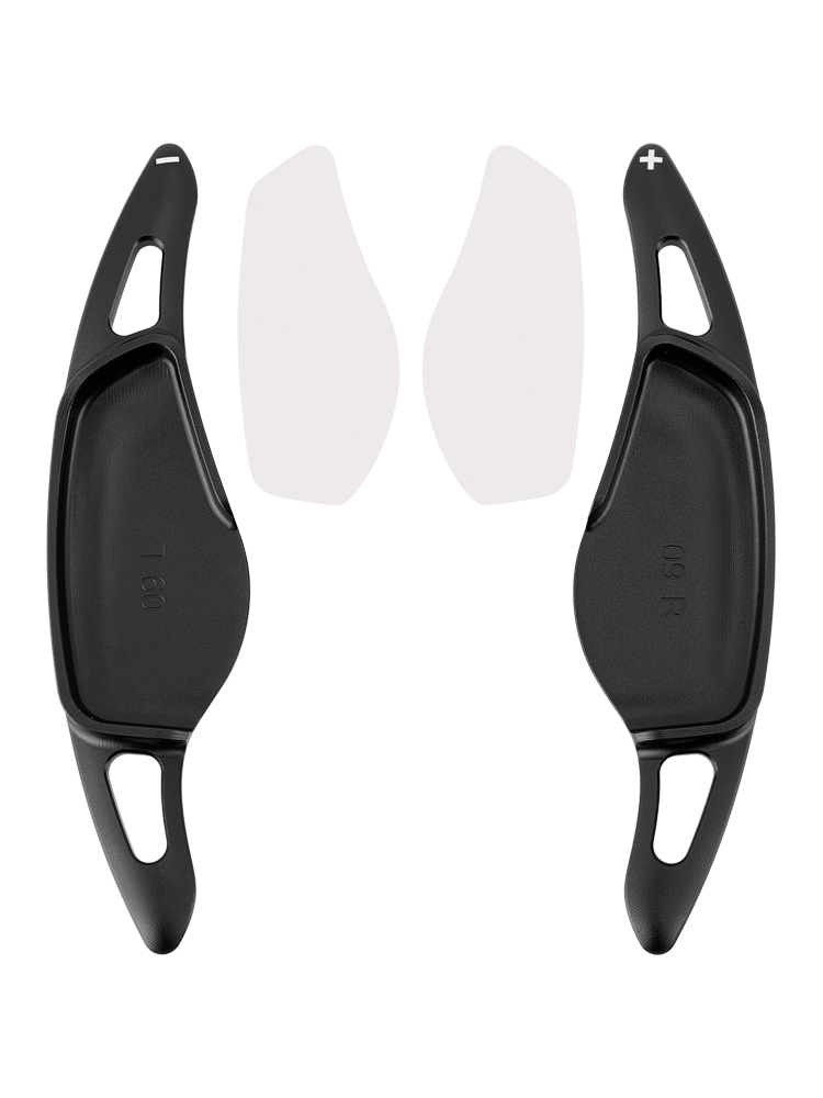 2018-2025 BMW G01 G02 G05 G06 G07 G80 G82 Steering Wheel Paddle Shifter Extensions Aluminium Black Generic 2018-2025 BMW G01 G02 G05 G06 G07 G80 G82 Steering Wheel Paddle Shifter Extensions Aluminium Black Generic