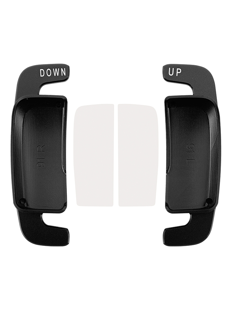 2021- Mercedes-Benz A/C/E/S/V/G-Class EQA Metris Steering Wheel Paddle Shifter Extension Aluminium Black Generic 2021- Mercedes-Benz A/C/E/S/V/G-Class EQA Metris Steering Wheel Paddle Shifter Extension Aluminium Black Generic