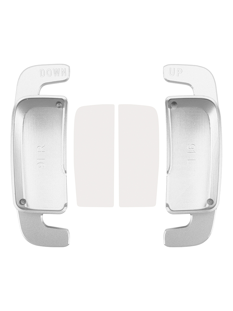 2021- Mercedes-Benz A/C/E/S/V/G-Class EQA Metris Steering Wheel Paddle Shifter Extension Aluminium Silver Generic
