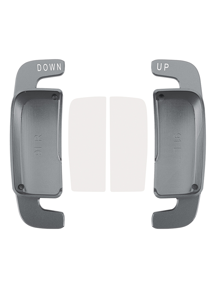 2021- Mercedes-Benz A/C/E/S/V/G-Class EQA Metris Steering Wheel Paddle Shifter Extension Aluminium Grey Generic 2021- Mercedes-Benz A/C/E/S/V/G-Class EQA Metris Steering Wheel Paddle Shifter Extension Aluminium Grey Generic