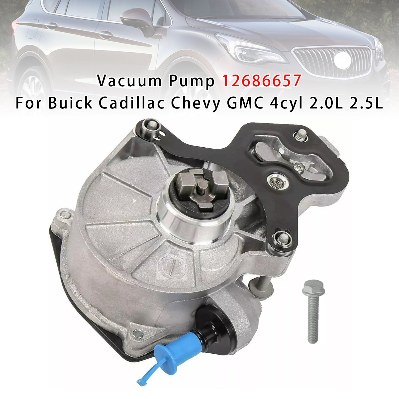 2015-2022 Chevy Blazer Camaro Colorado Vacuum Pump 12686657 Generic 2015-2022 Chevy Blazer Camaro Colorado Vacuum Pump 12686657 Generic