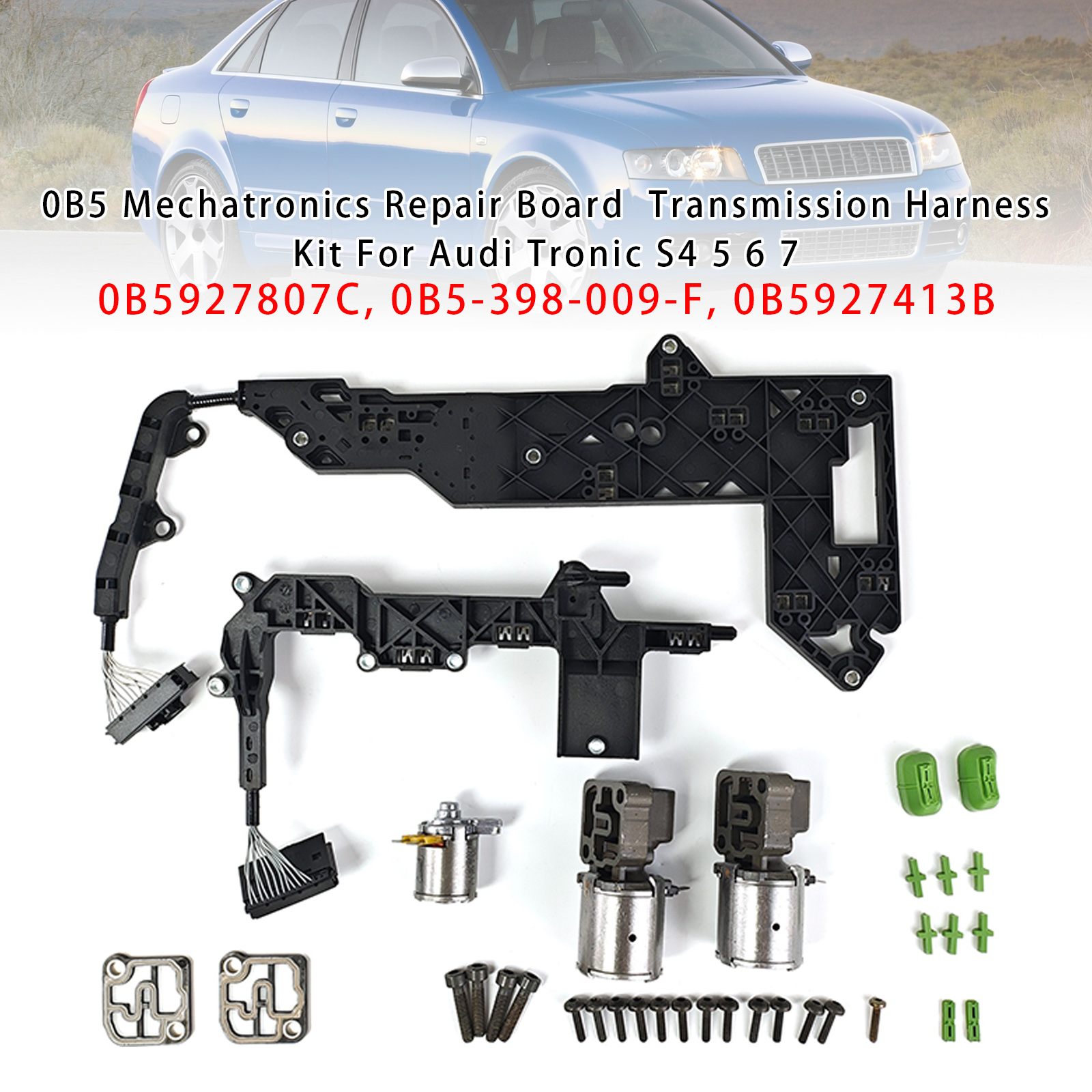 Audi Tronic S4 5 6 7 0B5 Mechatronics Repair Board Transmission Harness Kit 0B5927807C Generic Audi Tronic S4 5 6 7 0B5 Mechatronics Repair Board Transmission Harness Kit 0B5927807C Generic