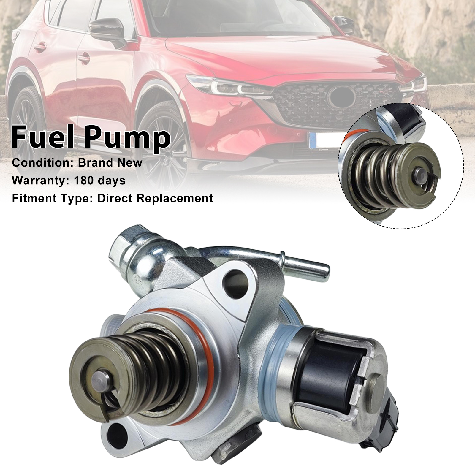 2018-2024 Mazda CX-5 CX-3 CX-30 6 3 Fuel Pump PYFB-20-3F0 Generic