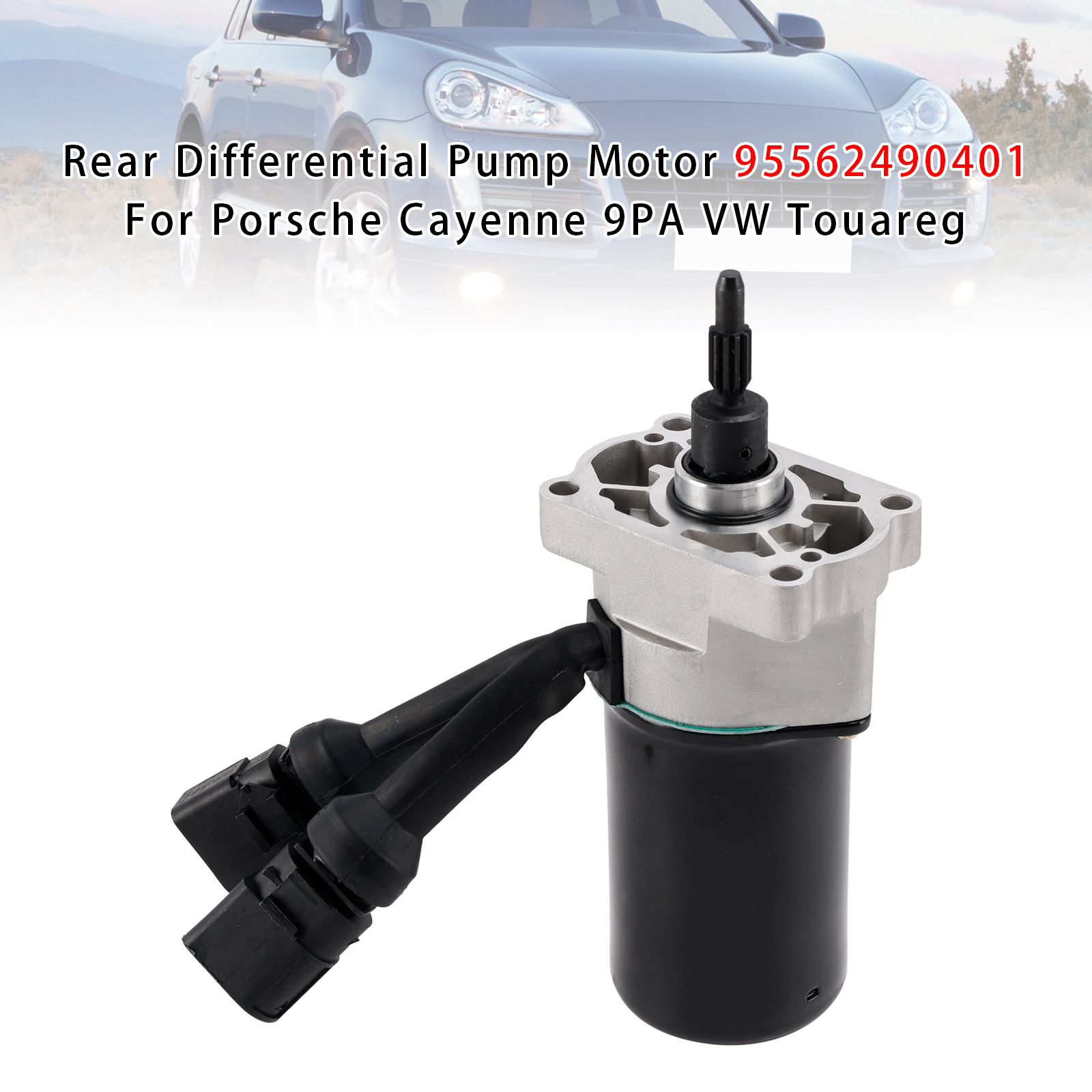2003-2010 Porsche Cayenne 9PA Rear Differential Pump Motor 95562490401 Generic 2003-2010 Porsche Cayenne 9PA Rear Differential Pump Motor 95562490401 Generic