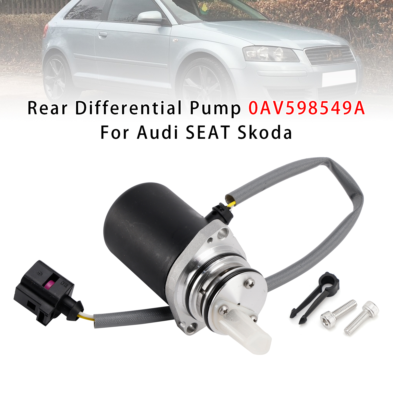 2006-2010 AUDI TT Quattro 3.2 Rear Differential Pump 0AV598549A Generic 2006-2010 AUDI TT Quattro 3.2 Rear Differential Pump 0AV598549A Generic