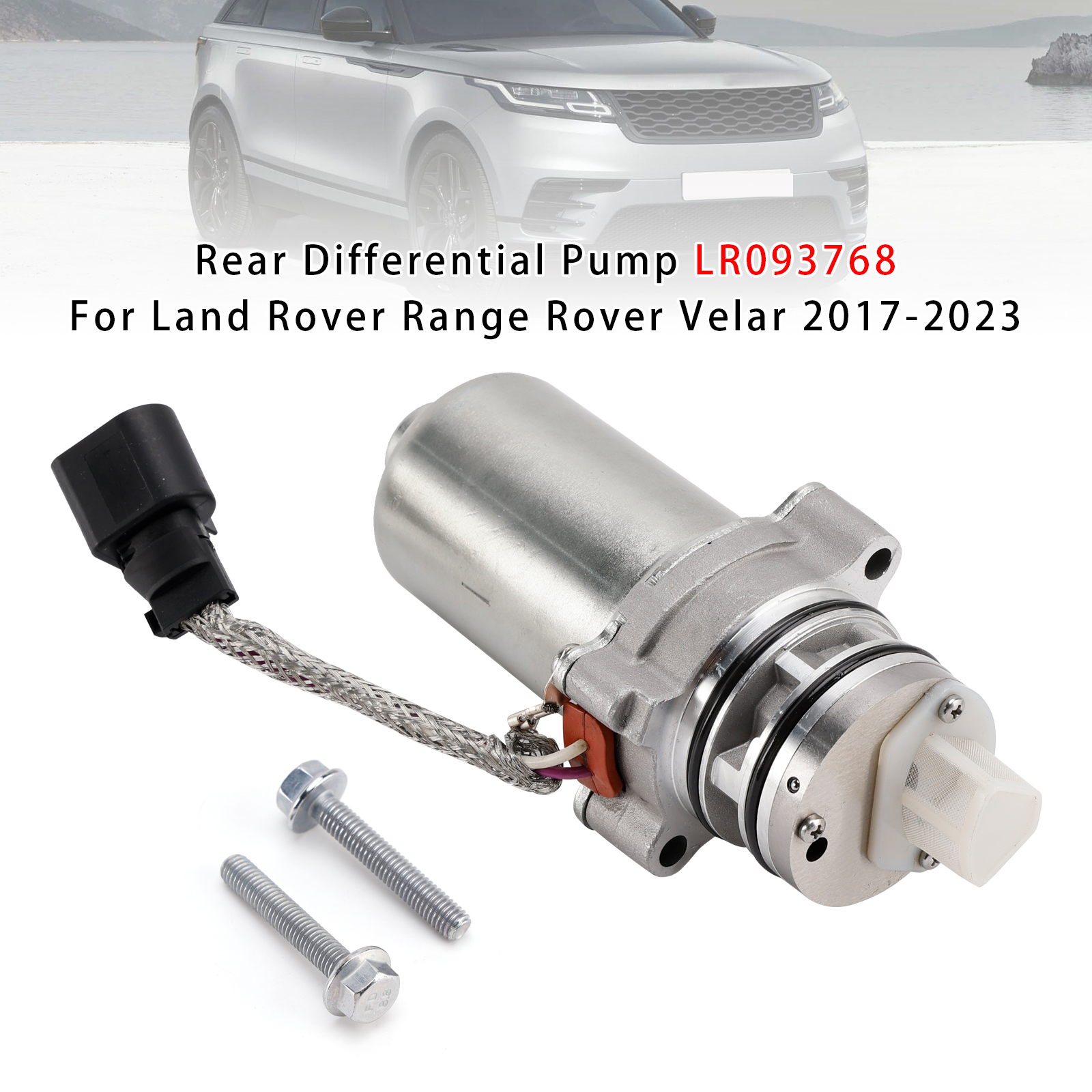 2017-2023 Land Rover Range Rover Velar Rear Differential Pump LR093768 Generic 2017-2023 Land Rover Range Rover Velar Rear Differential Pump LR093768 Generic