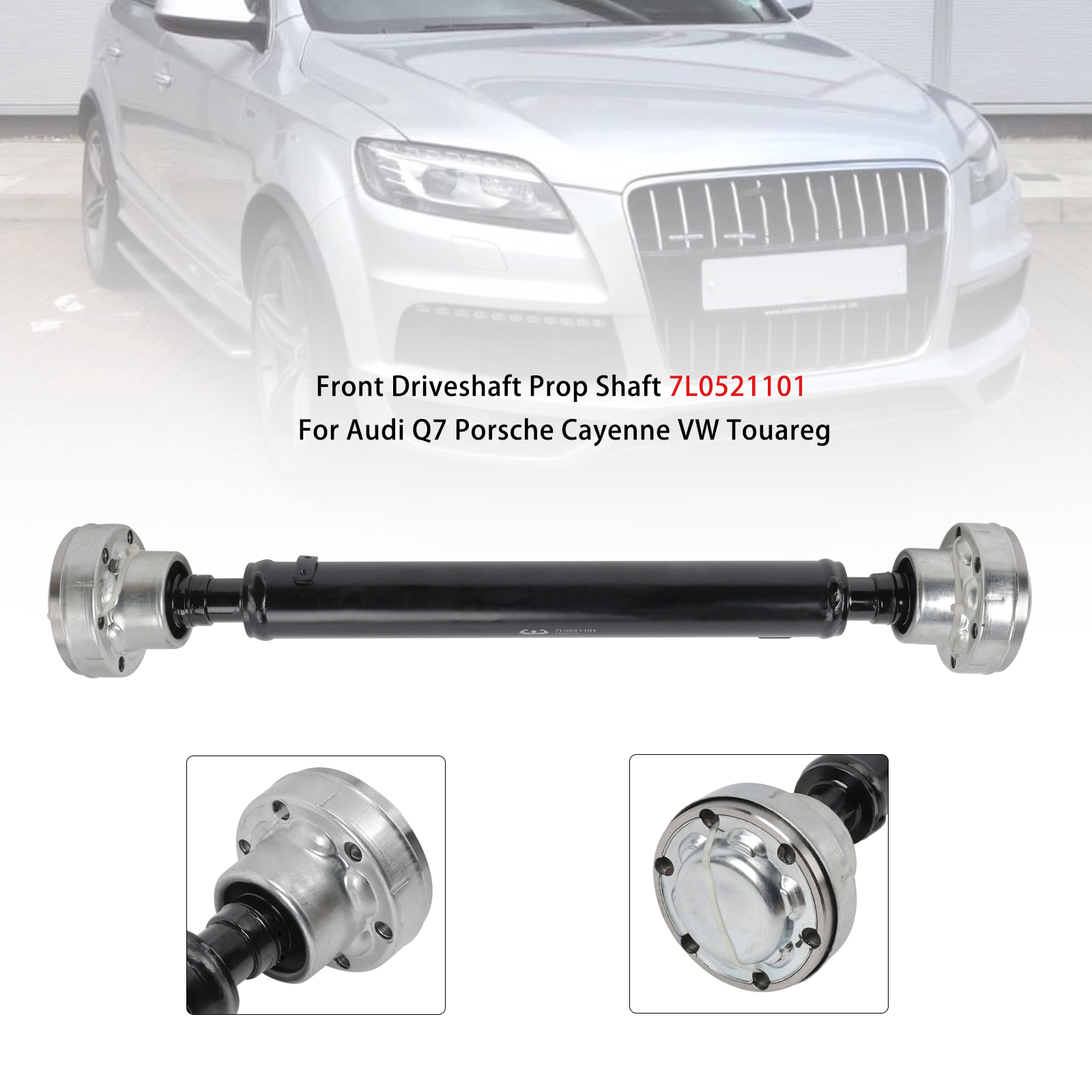 2003-2010 Porsche Cayenne Q7 Front Driveshaft Prop Shaft 7L0521101 Generic 2003-2010 Porsche Cayenne Q7 Front Driveshaft Prop Shaft 7L0521101 Generic