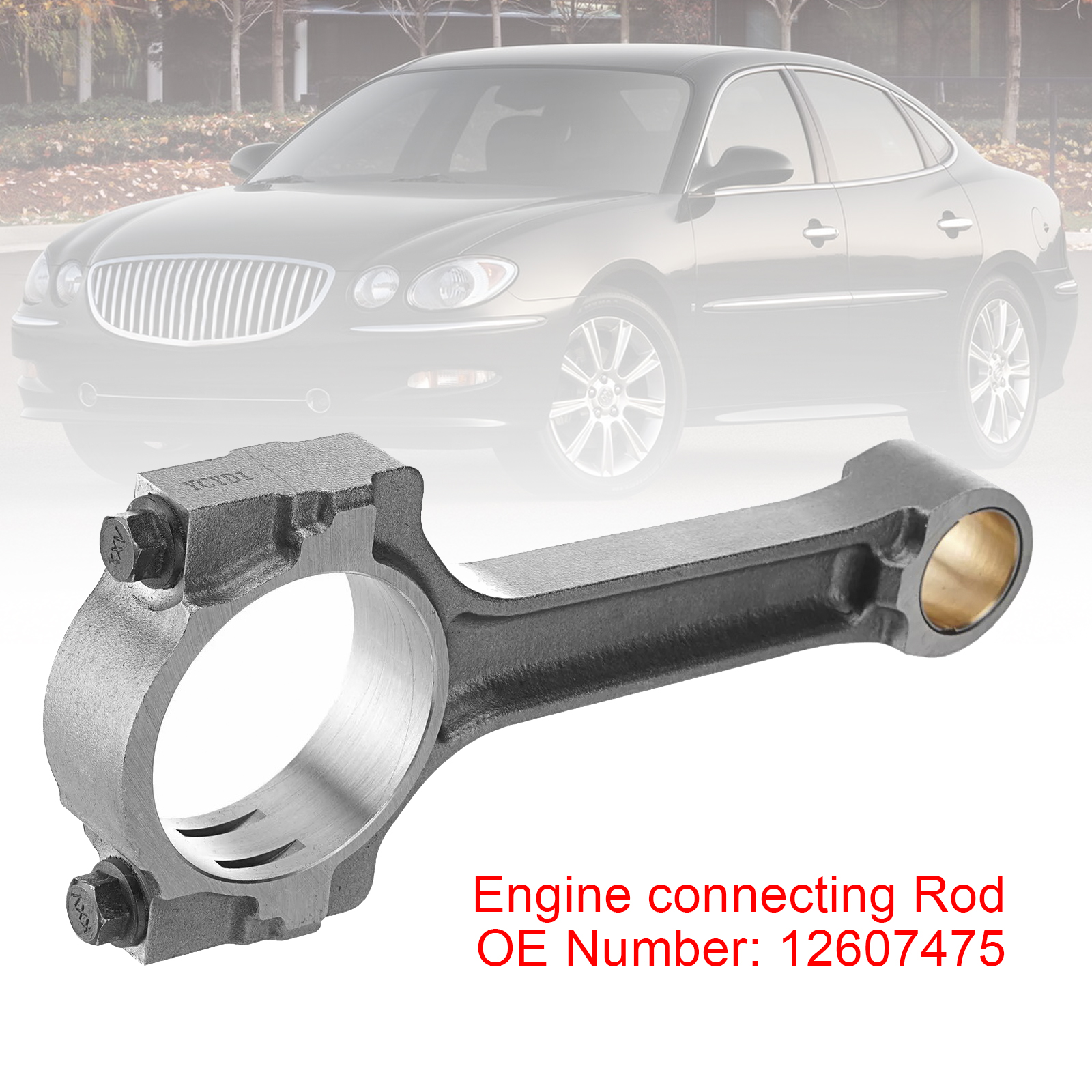 2007-2013 Chevy Avalanche Silverado Engine Floating Pin Connecting Rod 12607475 Generic 2007-2013 Chevy Avalanche Silverado Engine Floating Pin Connecting Rod 12607475 Generic
