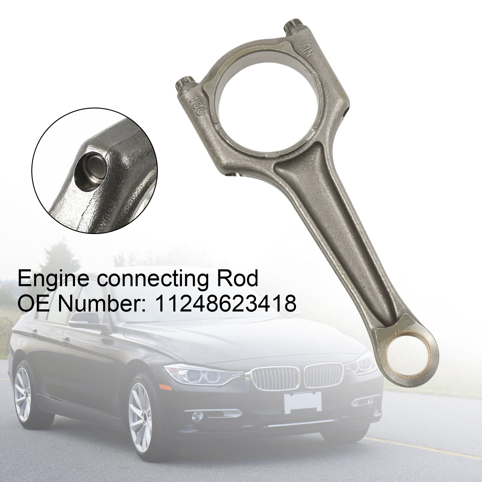 2016-2020 BMW B46 B48 Mini F30 G20 G30 330i 2.0L Turbo Engine Connecting Rod 11248623418 Generic 2016-2020 BMW B46 B48 Mini F30 G20 G30 330i 2.0L Turbo Engine Connecting Rod 11248623418 Generic