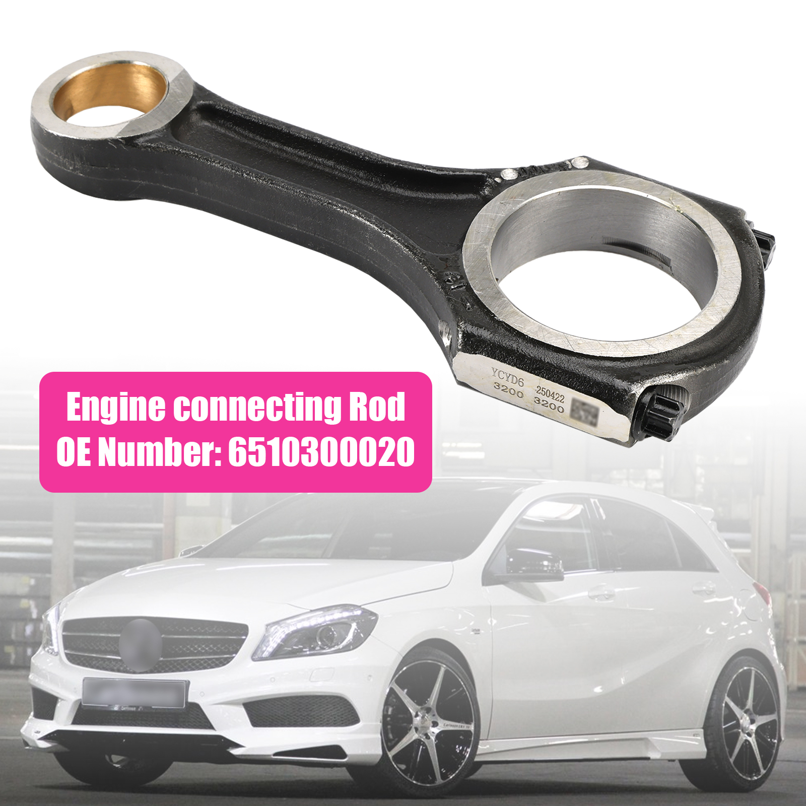Engine connecting Rod 6510300020 For Mercedes-Benz OM651 W176 C117 W212 C218 Engine connecting Rod 6510300020 For Mercedes-Benz OM651 W176 C117 W212 C218