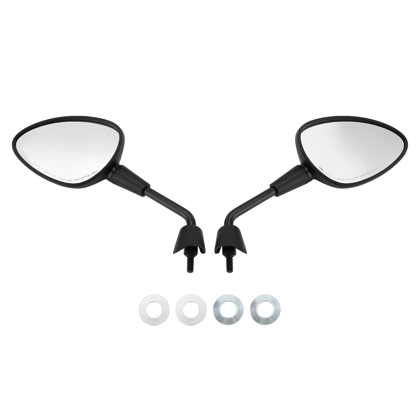 Black Mirror Set Shorty For Vespa GTS 125 300 HPE Sprint Primavera 50 125 150 Black Mirror Set Shorty For Vespa GTS 125 300 HPE Sprint Primavera 50 125 150