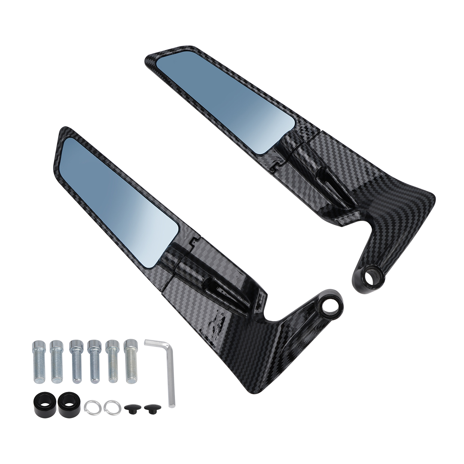 2015-2025 Aprilia Tuono 660 Tuono V4 1100 RR Factory Rearview Winglet Mirrors Generic