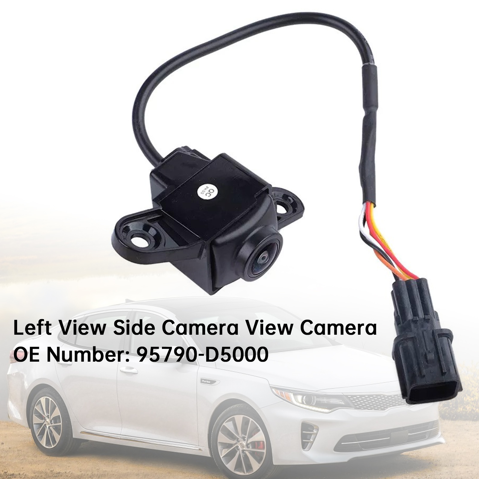 2016-2019 Kia Optima Left View Side Camera View Camera 95790-D5000 Generic 2016-2019 Kia Optima Left View Side Camera View Camera 95790-D5000 Generic