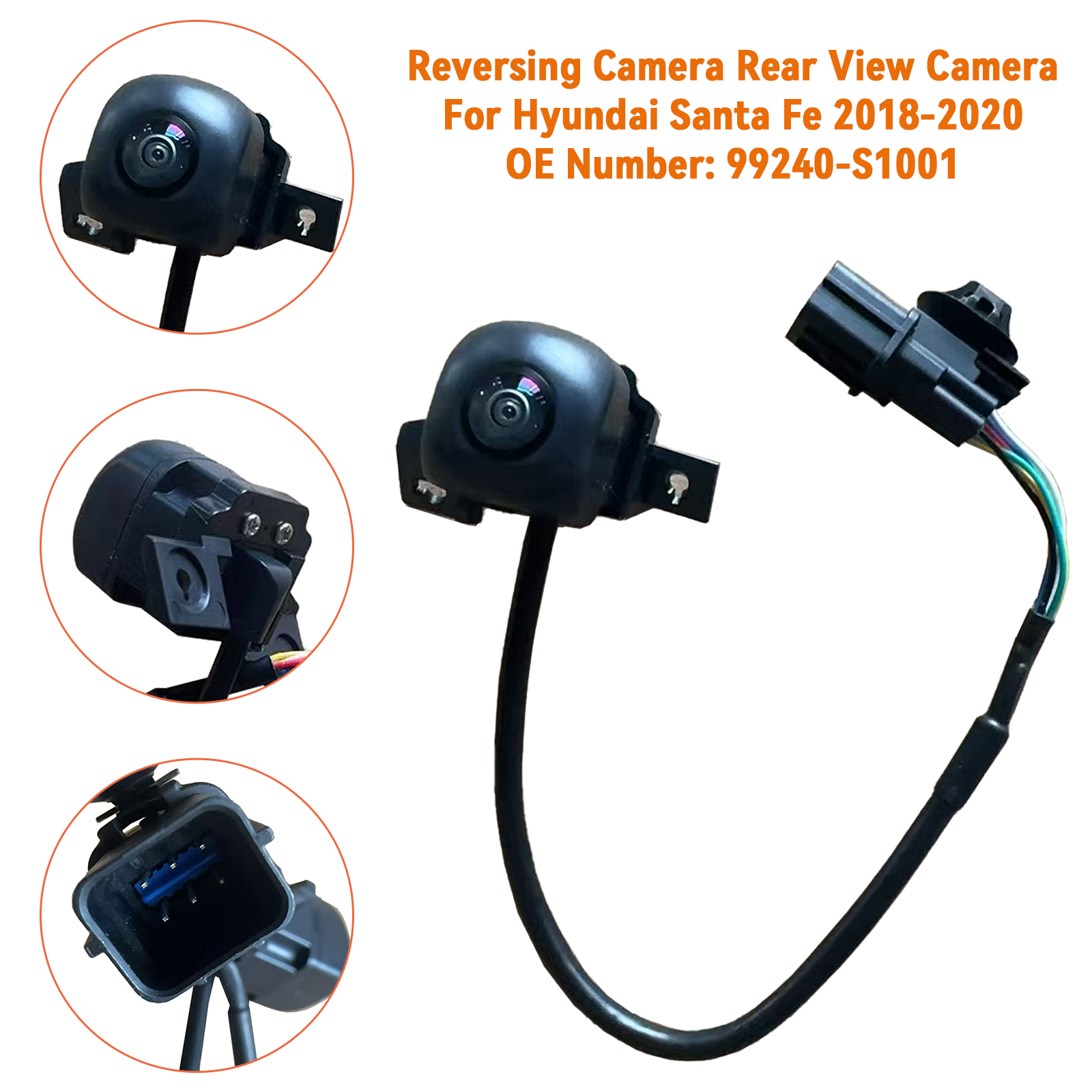 2018-2020 Hyundai Santa Fe Reversing Camera Rear View Camera 99240-S1001 Generic 2018-2020 Hyundai Santa Fe Reversing Camera Rear View Camera 99240-S1001 Generic