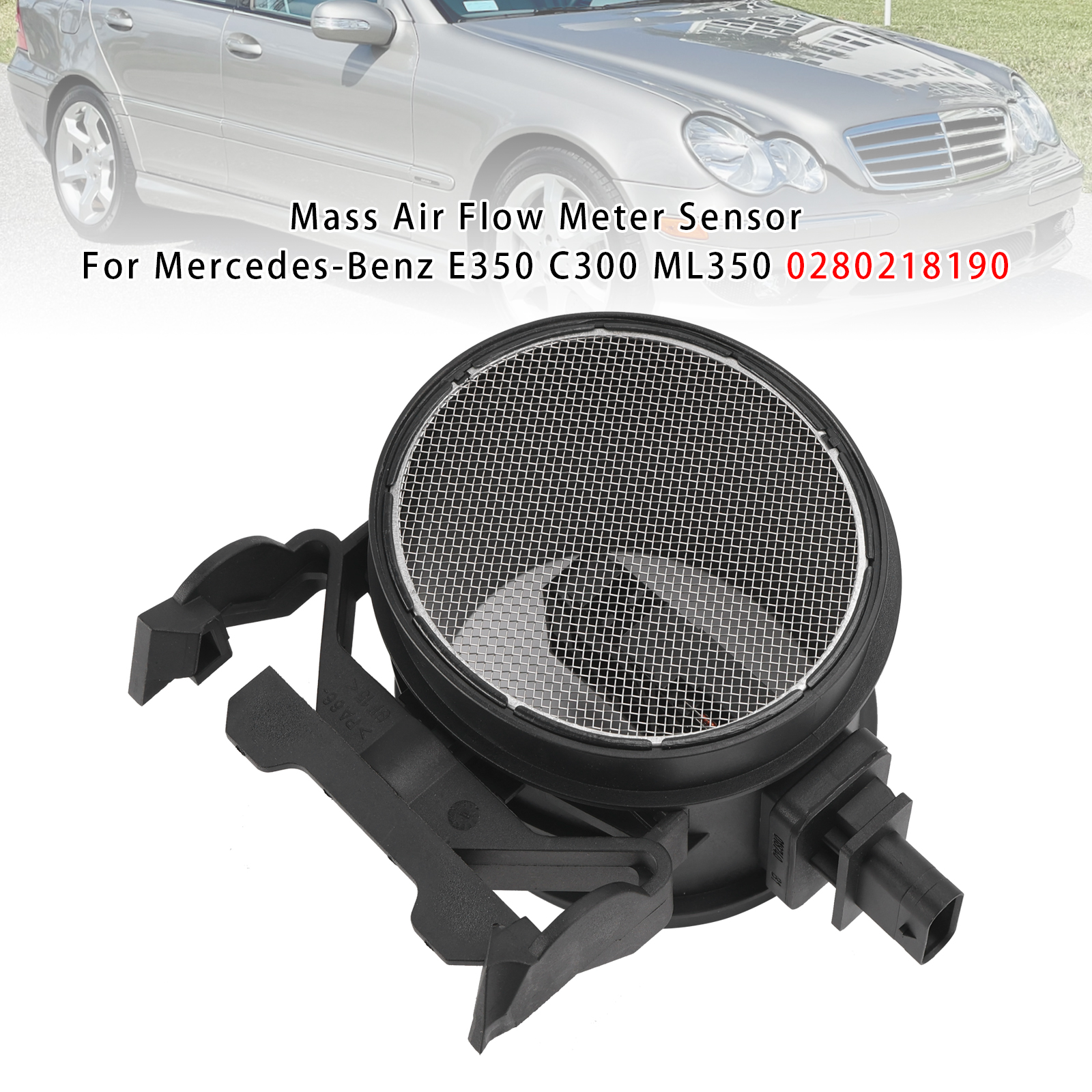 2006-2013 Mercedes-Benz R350 R550 S400 S450 S550 Mass Air Flow Meter Sensor 0280218190 Generic 2006-2013 Mercedes-Benz R350 R550 S400 S450 S550 Mass Air Flow Meter Sensor 0280218190 Generic