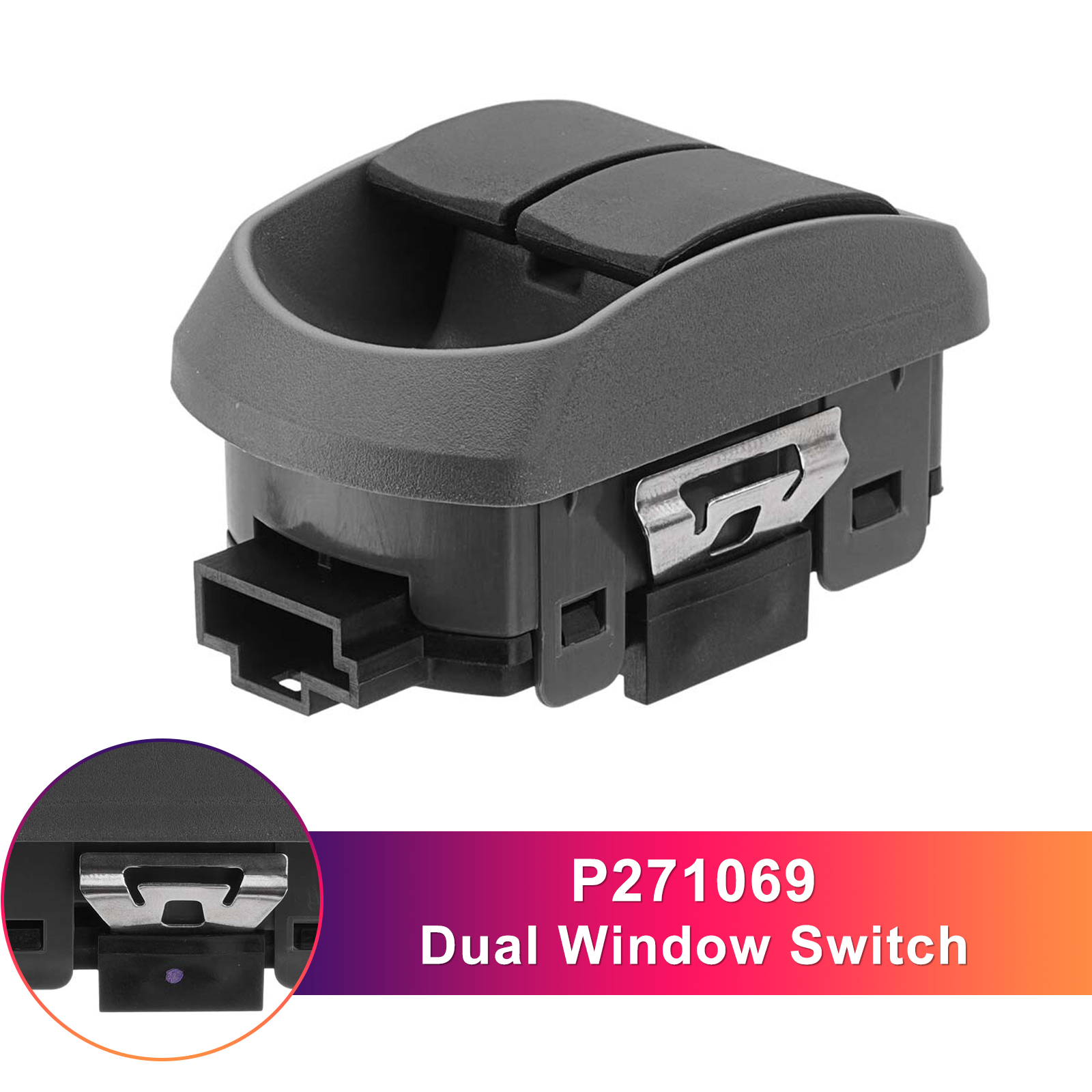 Dual Window Switch P271069 for Paccar Kenworth Lift Window Switch p/n Dual Window Switch P271069 for Paccar Kenworth Lift Window Switch p/n