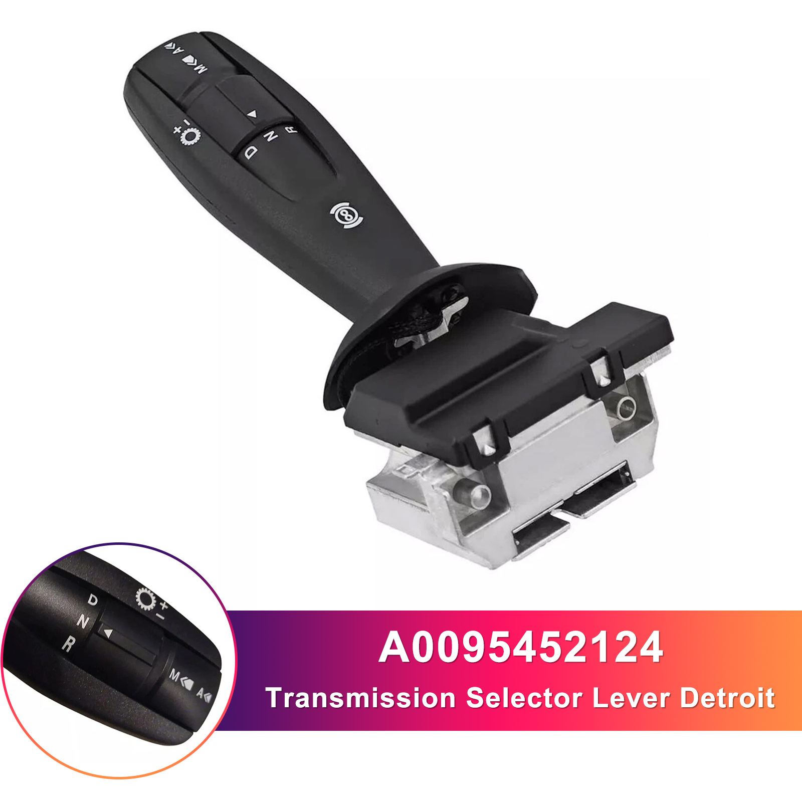Benz Actros Actros MP4 MP5 Transmission Selector Lever Detroit DT12-OA A0095452124 Generic