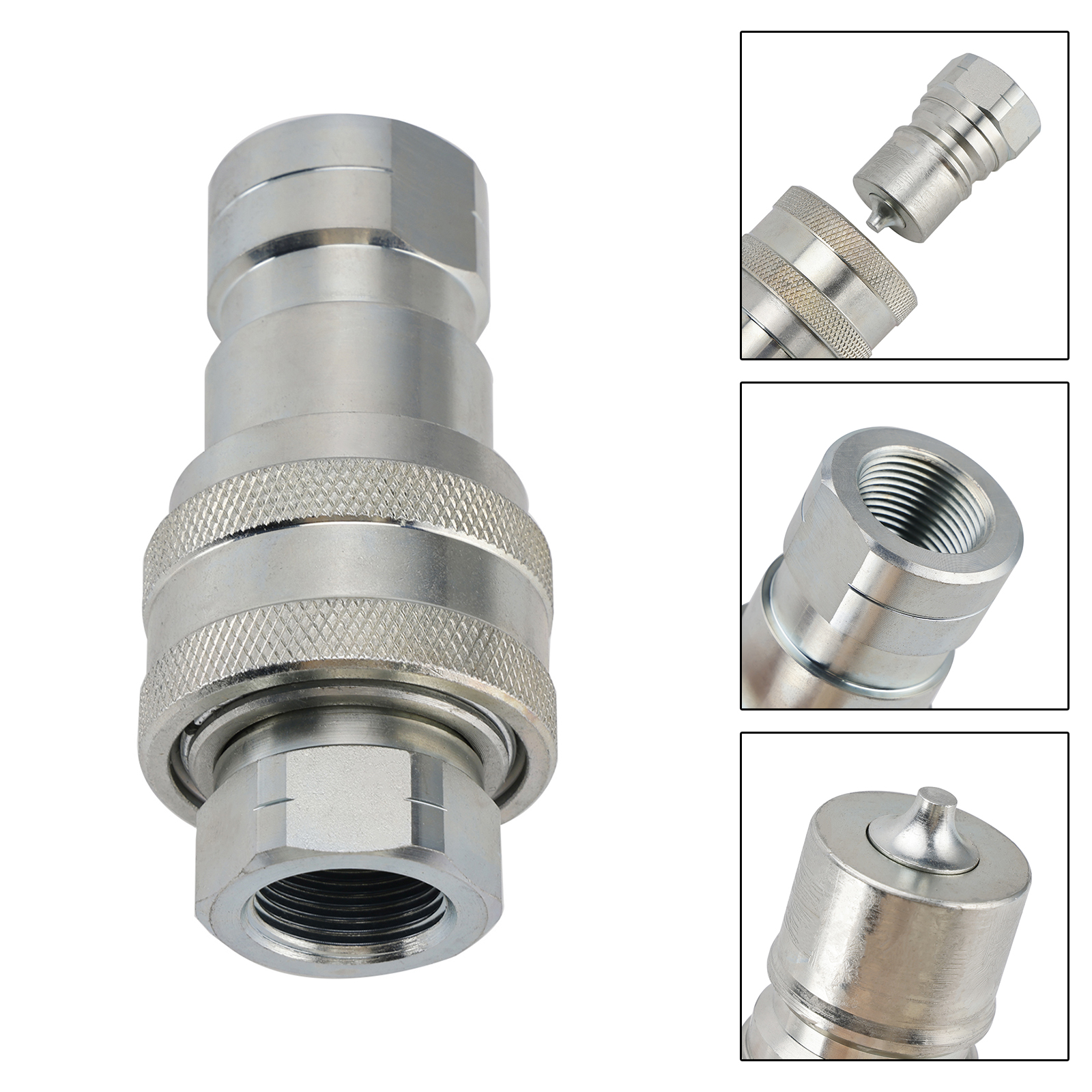 3/4" NPT ISO 7241-B Quick Disconnect Hydraulic Couplings / Couplers 3/4" NPT ISO 7241-B Quick Disconnect Hydraulic Couplings / Couplers