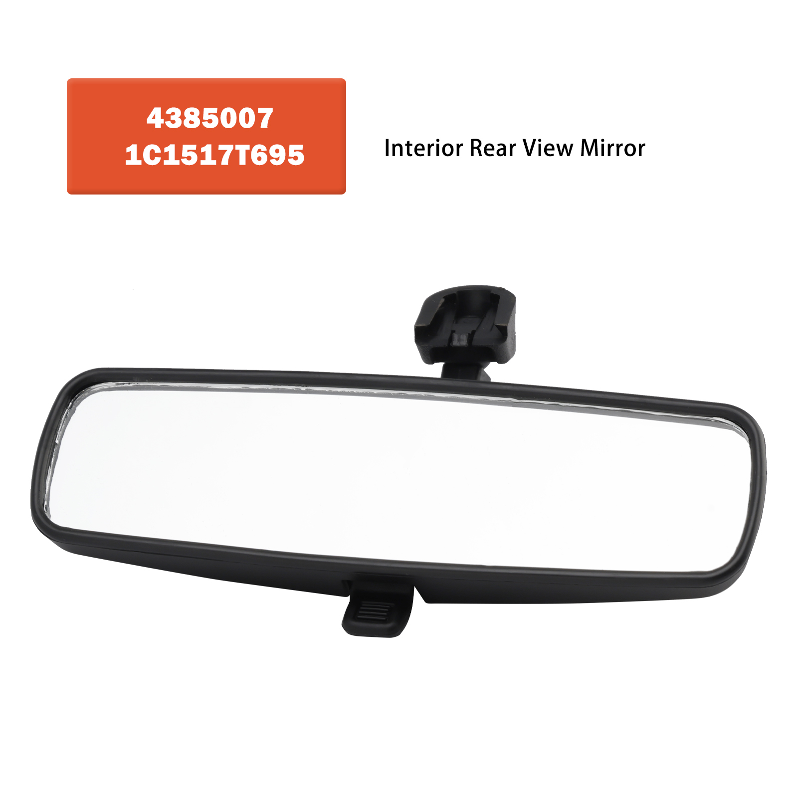 1998-2020 Ford Transit Transit Fiesta Focus Focus C-Max Interior Rear View Mirror 4385007 1C1517T695 Black Generic 1998-2020 Ford Transit Transit Fiesta Focus Focus C-Max Interior Rear View Mirror 4385007 1C1517T695 Black Generic