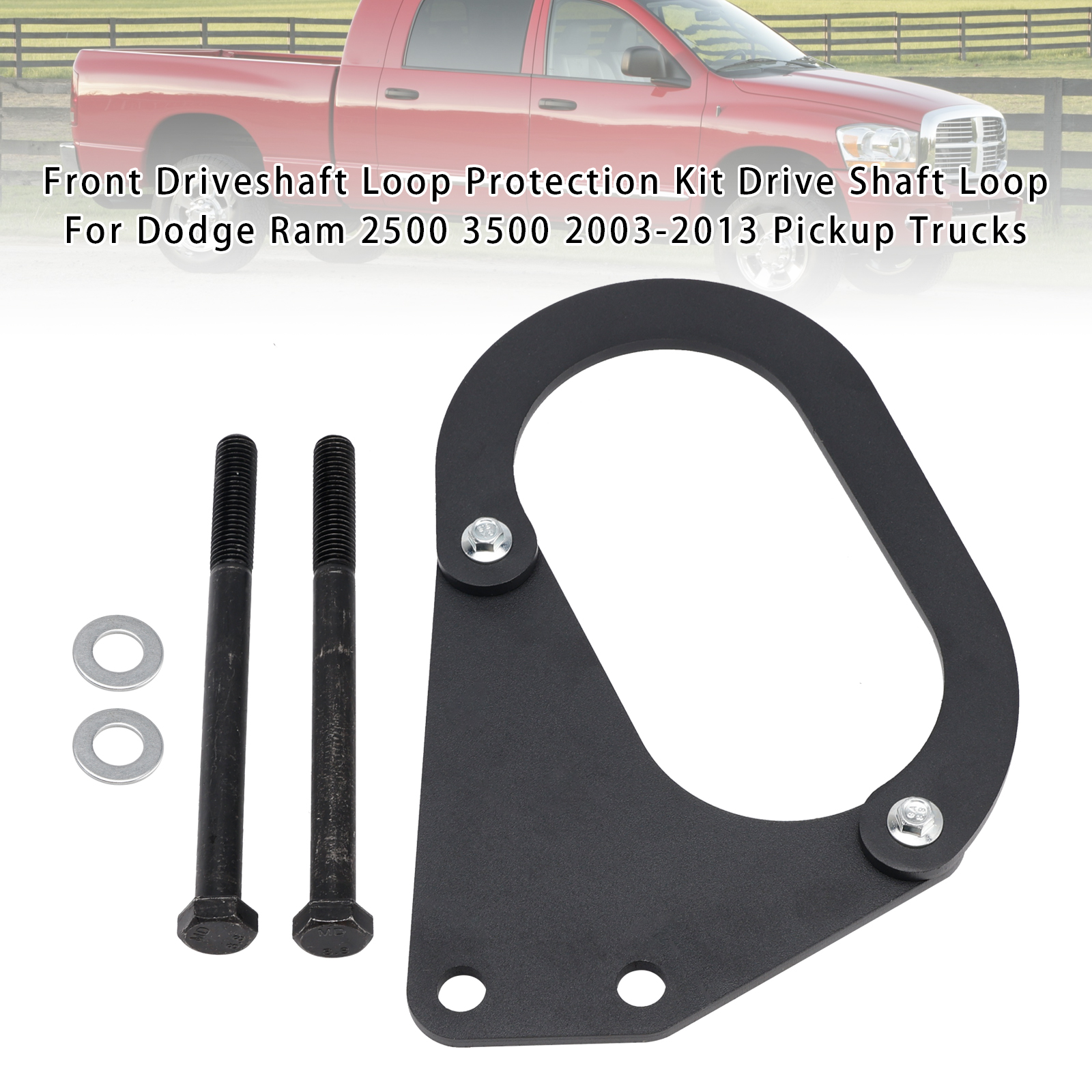 2003-2013 Dodge Ram 2500 3500 Front Driveshaft Loop Protection Kit Generic