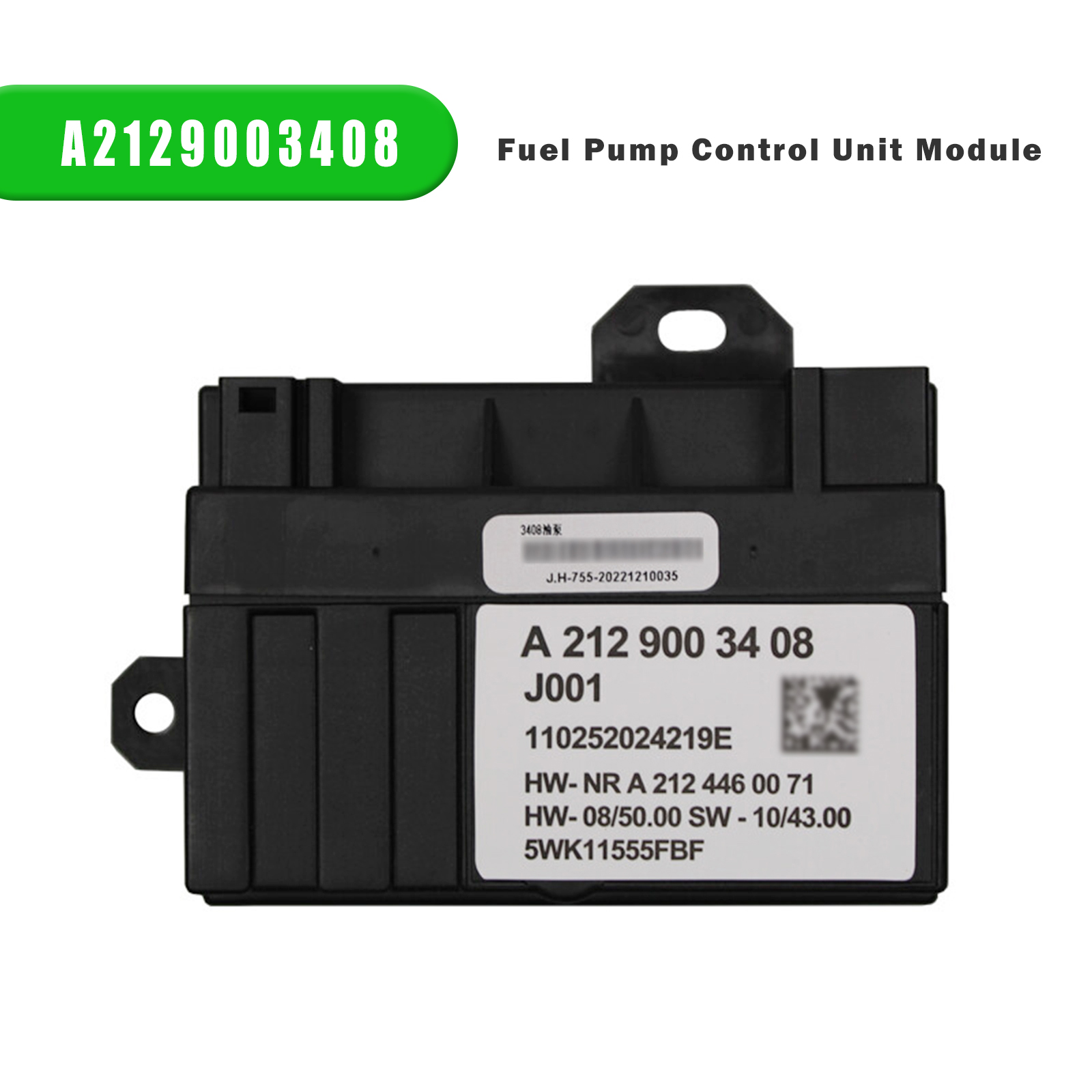Mercedes Benz S Class W204 W221 S300 C180 C200 E260 Fuel Pump Control Module A2129003408 Generic Mercedes Benz S Class W204 W221 S300 C180 C200 E260 Fuel Pump Control Module A2129003408 Generic