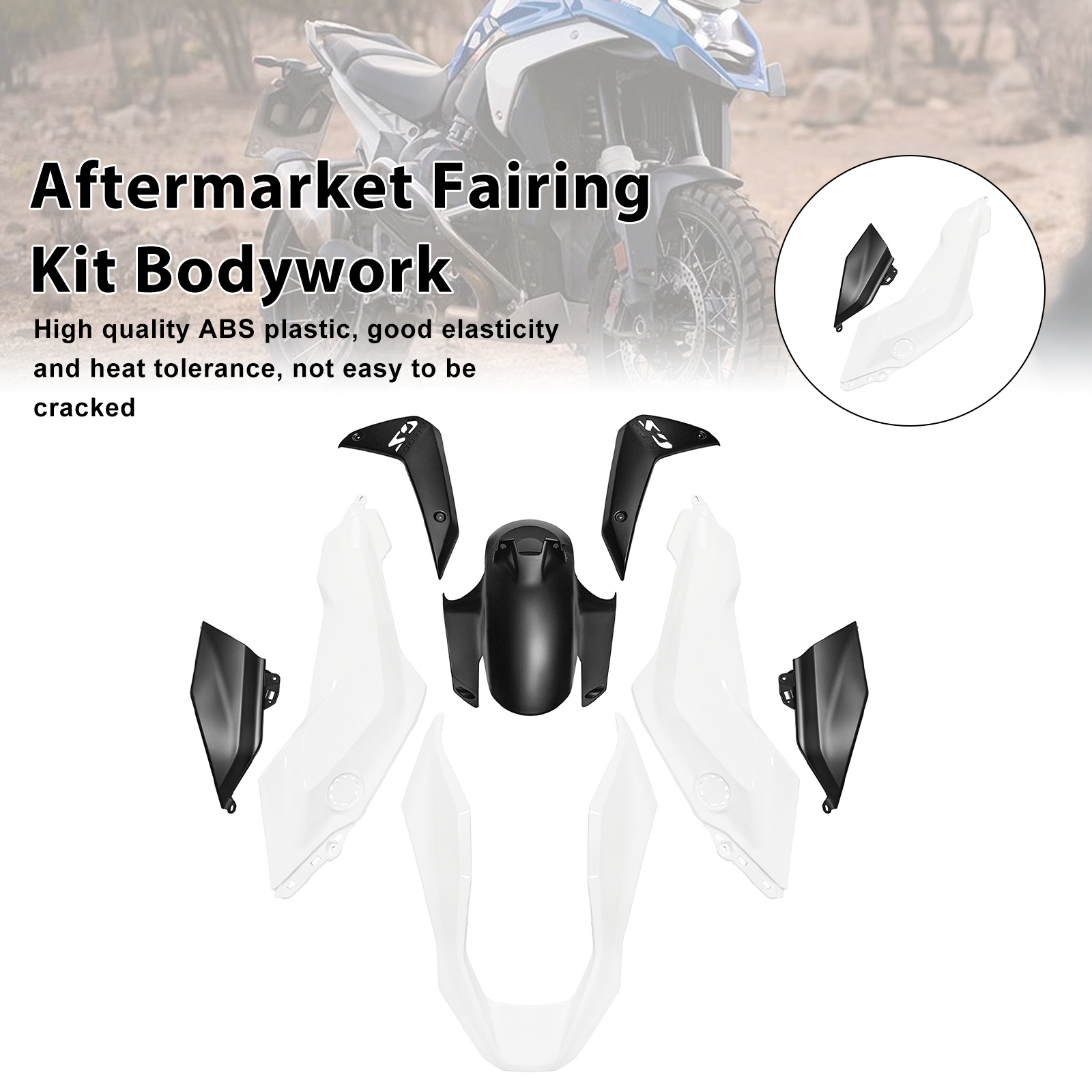 2024-2025 BMW R1300GS Injection ABS Plastic Bodywork Fairing Kit #001 Generic 2024-2025 BMW R1300GS Injection ABS Plastic Bodywork Fairing Kit #001 Generic