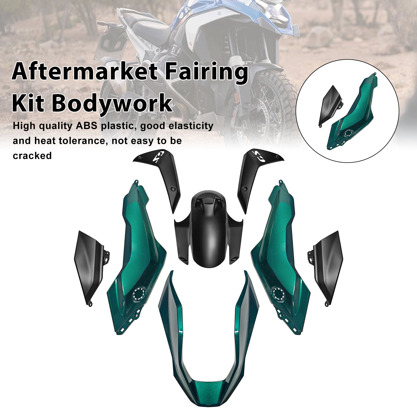 2024-2025 BMW R1300GS Injection ABS Plastic Bodywork Fairing Kit #004 Generic 2024-2025 BMW R1300GS Injection ABS Plastic Bodywork Fairing Kit #004 Generic