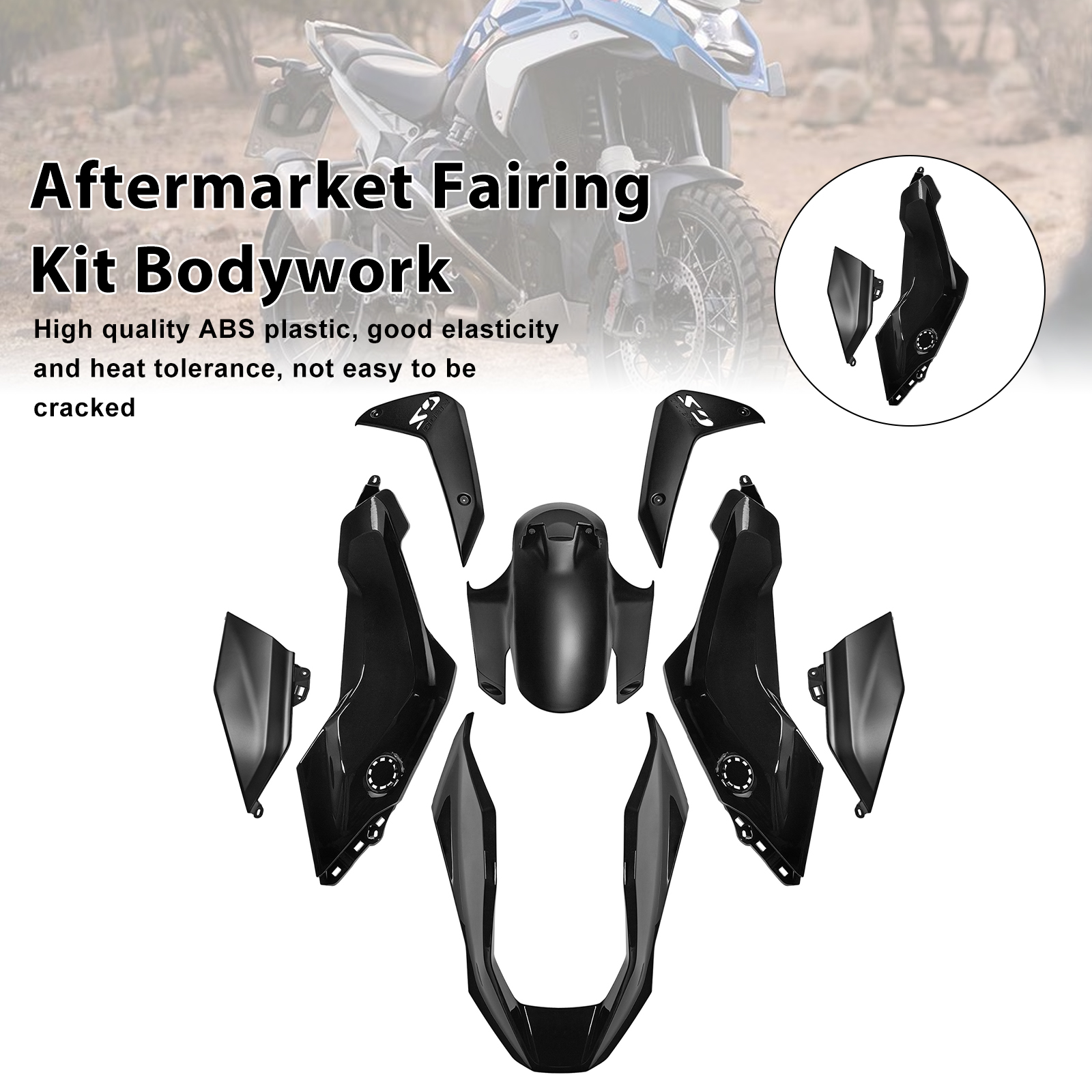 2024-2025 BMW R1300GS Injection ABS Plastic Bodywork Fairing Kit #008 Generic 2024-2025 BMW R1300GS Injection ABS Plastic Bodywork Fairing Kit #008 Generic