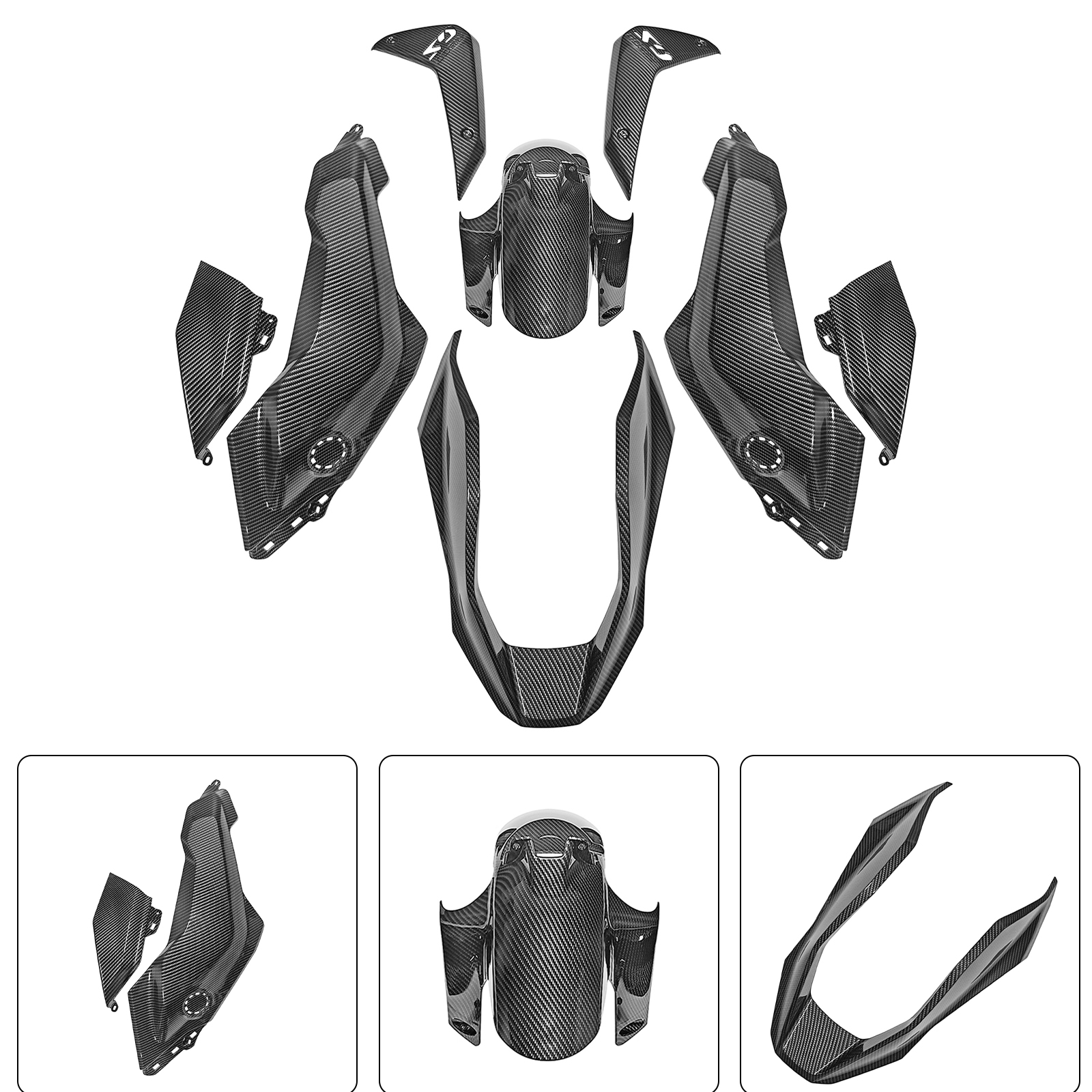 2024-2026 BMW R1300GS Injection ABS Plastic Bodywork Fairing Kit #012 Generic