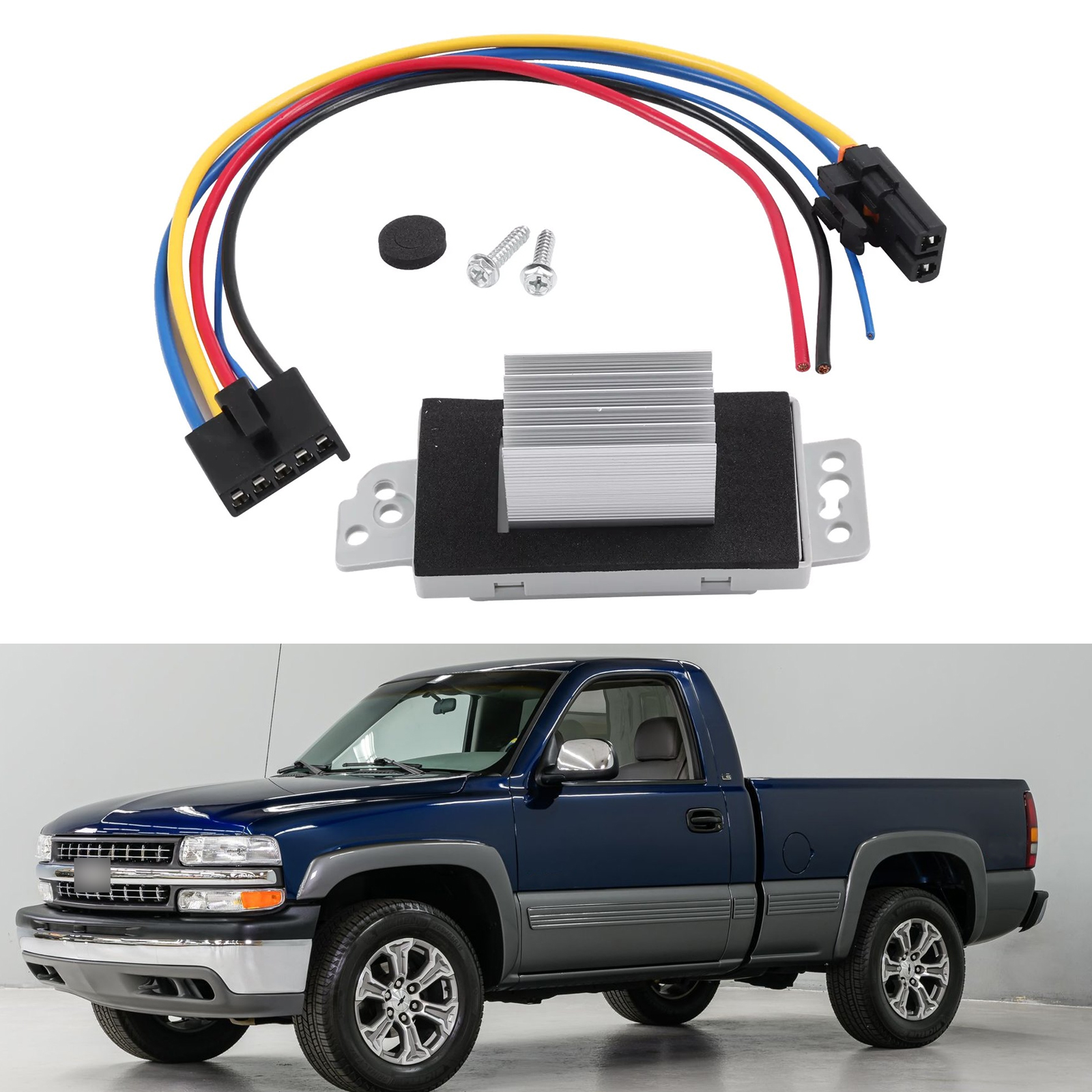2003-2008 CHEVROLET TAHOE TRAILBLAZER Blower Motor Resistor Control Module 89018778 Generic 2003-2008 CHEVROLET TAHOE TRAILBLAZER Blower Motor Resistor Control Module 89018778 Generic