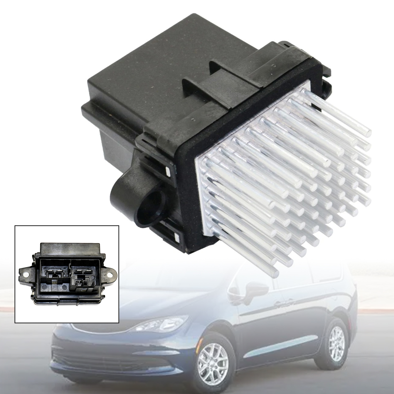 2011-2013 Jeep Grand Cherokee 3.6L Blower Motor Resistor 68079480AA Generic 2011-2013 Jeep Grand Cherokee 3.6L Blower Motor Resistor 68079480AA Generic