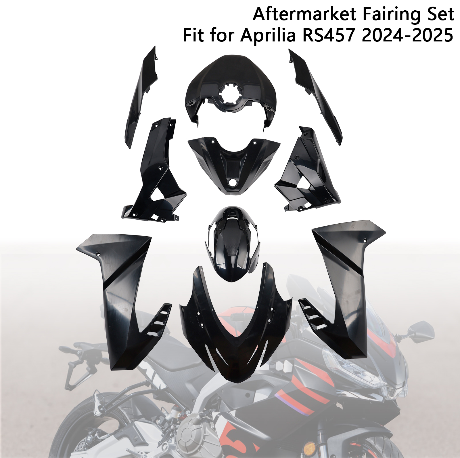 2024-2025 Aprilia RS457 Aftermarket Fairing Set Generic