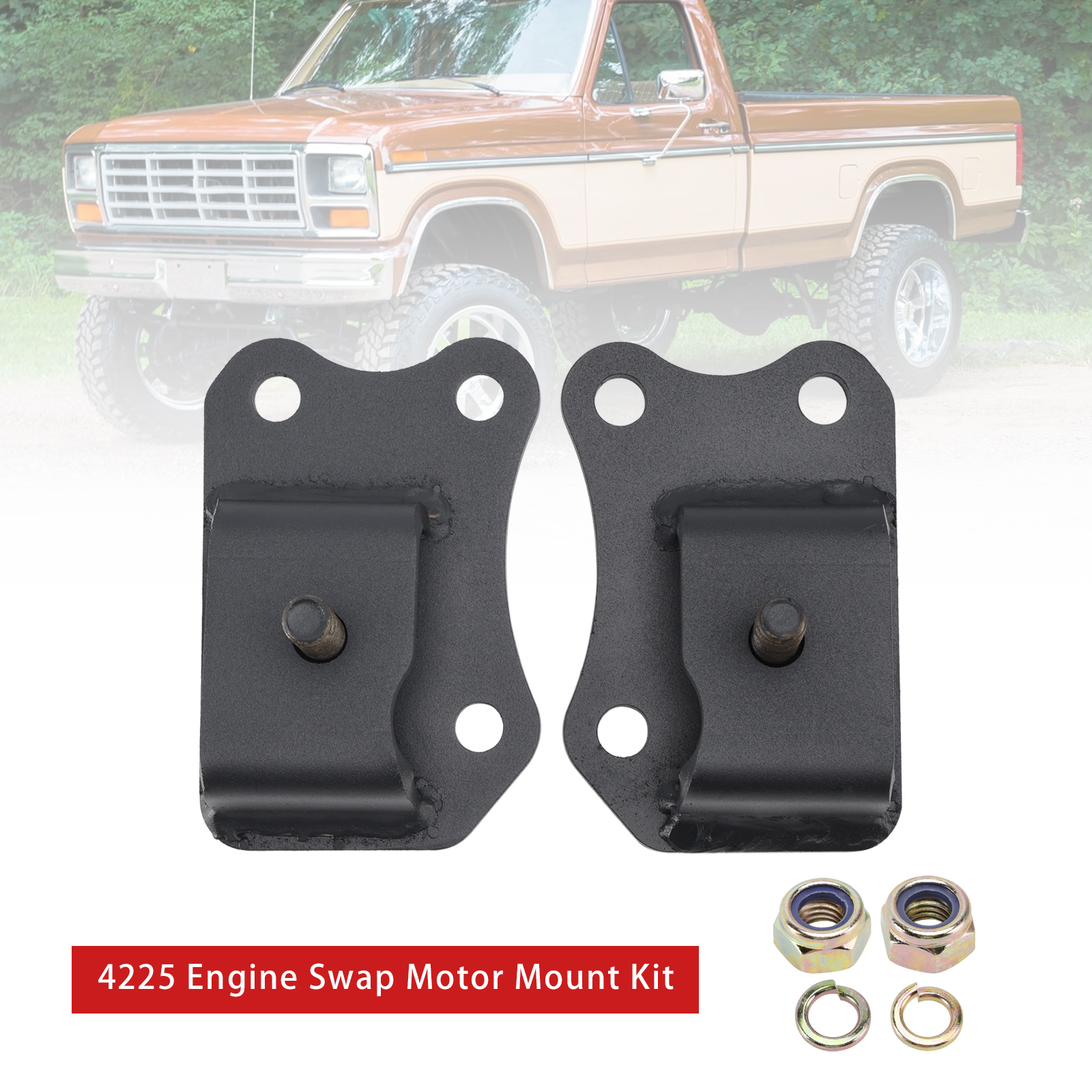 FORD 429-460 Engine Swap Motor Mount Kit 4225 Generic FORD 429-460 Engine Swap Motor Mount Kit 4225 Generic