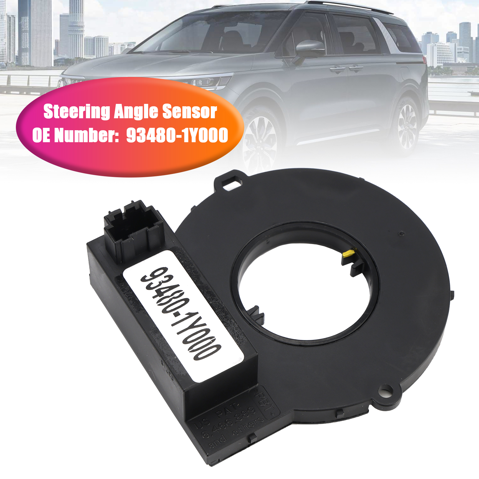 2008-2023 Hyundai Genesis G70 G80 G90 Steering Angle Sensor 93480-1Y000 Generic 2008-2023 Hyundai Genesis G70 G80 G90 Steering Angle Sensor 93480-1Y000 Generic