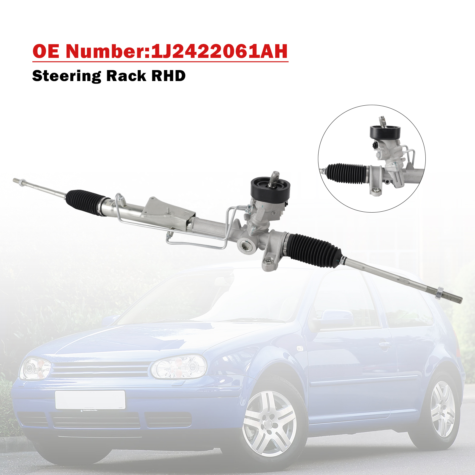 1997-2005 VW Golf Mk4 Steering Rack 1J2422061AH Generic