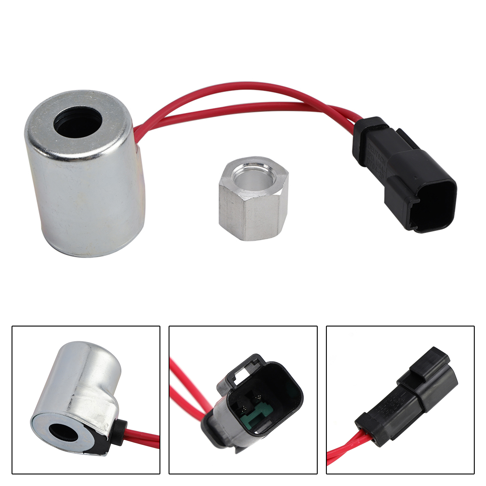 6666547 Solenoid Valve Coil For Bobcat S250 T190 T250 751 763 773 853 883 A220 6666547 Solenoid Valve Coil For Bobcat S250 T190 T250 751 763 773 853 883 A220