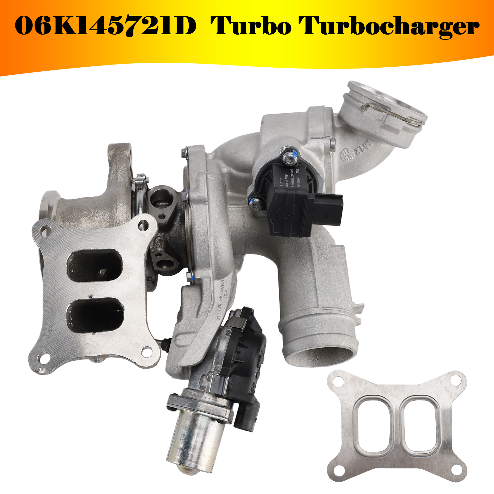 2014-2017 Volkswagen Beetle Passat L4 1.8L Turbo Turbocharger 06K145721D Generic 2014-2017 Volkswagen Beetle Passat L4 1.8L Turbo Turbocharger 06K145721D Generic