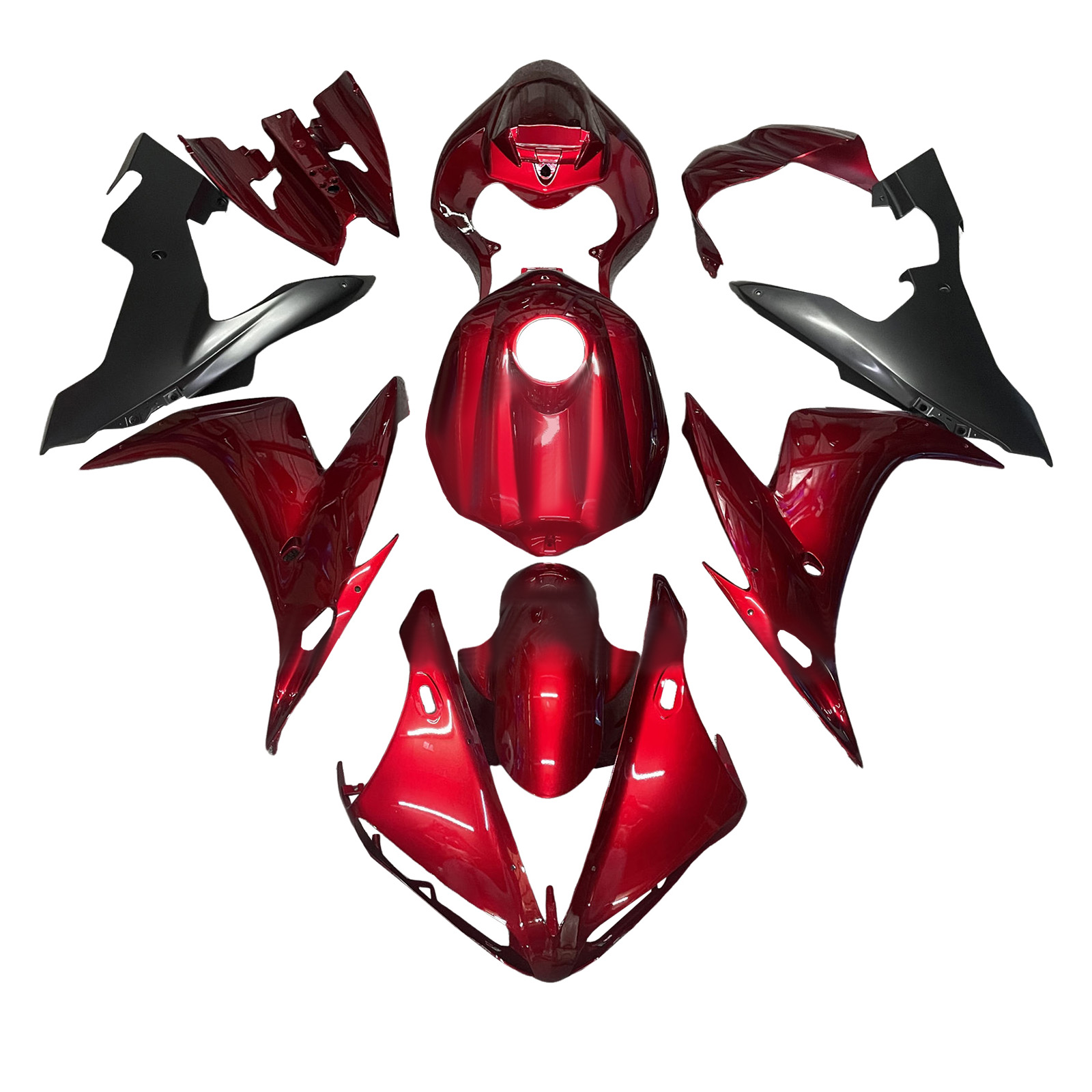 Yamaha YZFR1 YZF-R1 2004-2006 Fairing Kit Bodywork Plastic ABS Generic#159