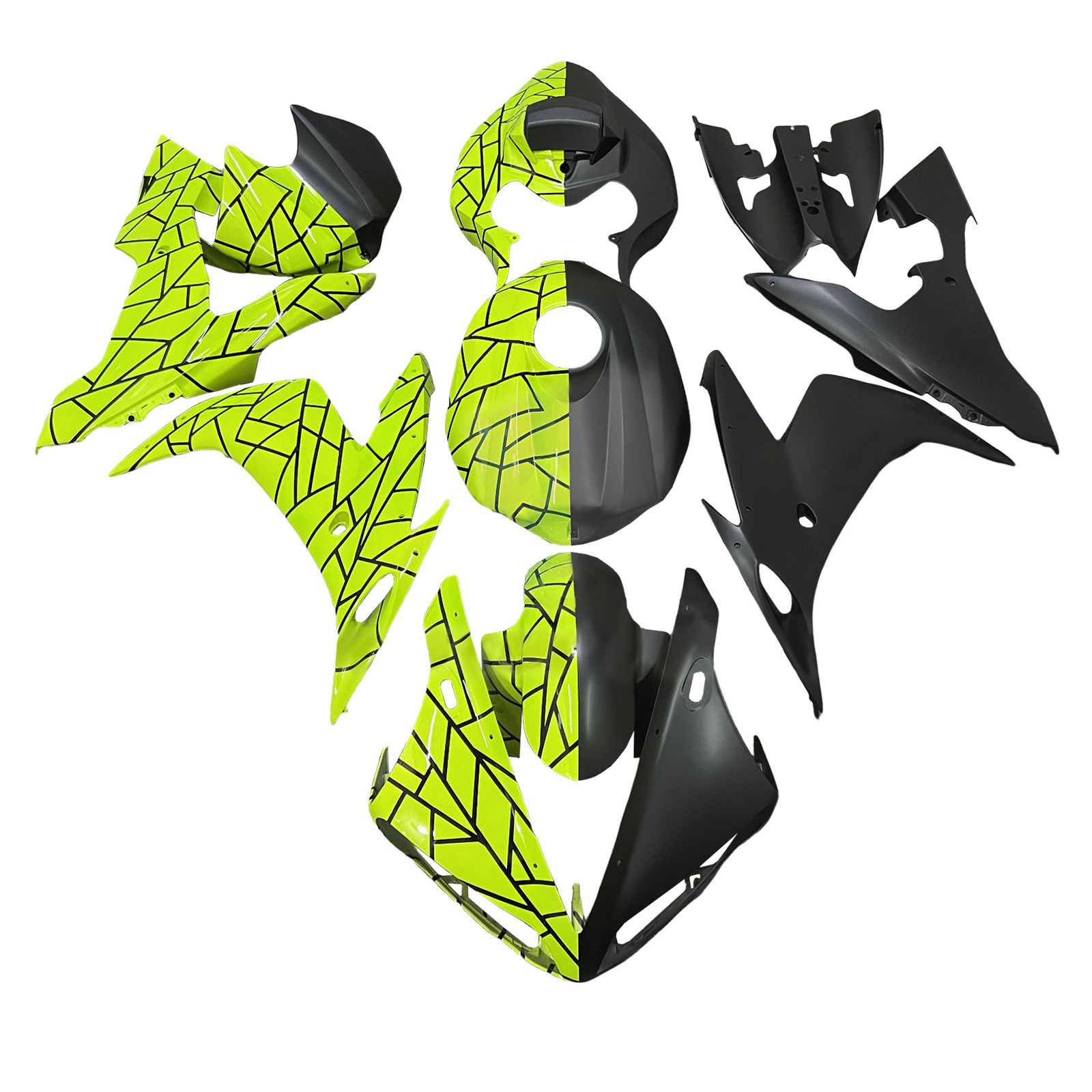 Yamaha YZFR1 YZF-R1 2004-2006 Fairing Kit Bodywork Plastic ABS Generic#192