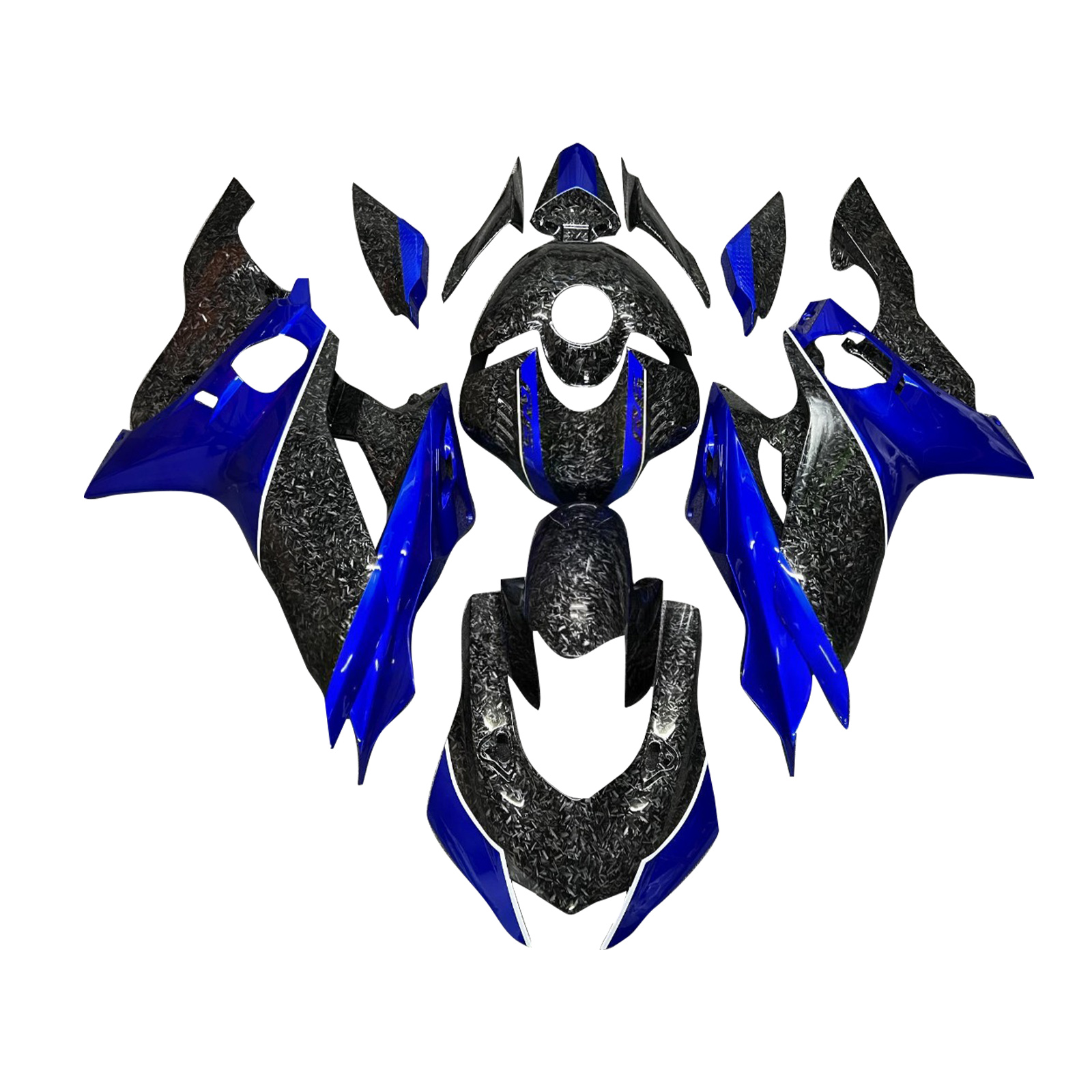 Yamaha YZF-R6 2017-2023 Fairing Kit Bodywork Plastic ABS Generic#222
